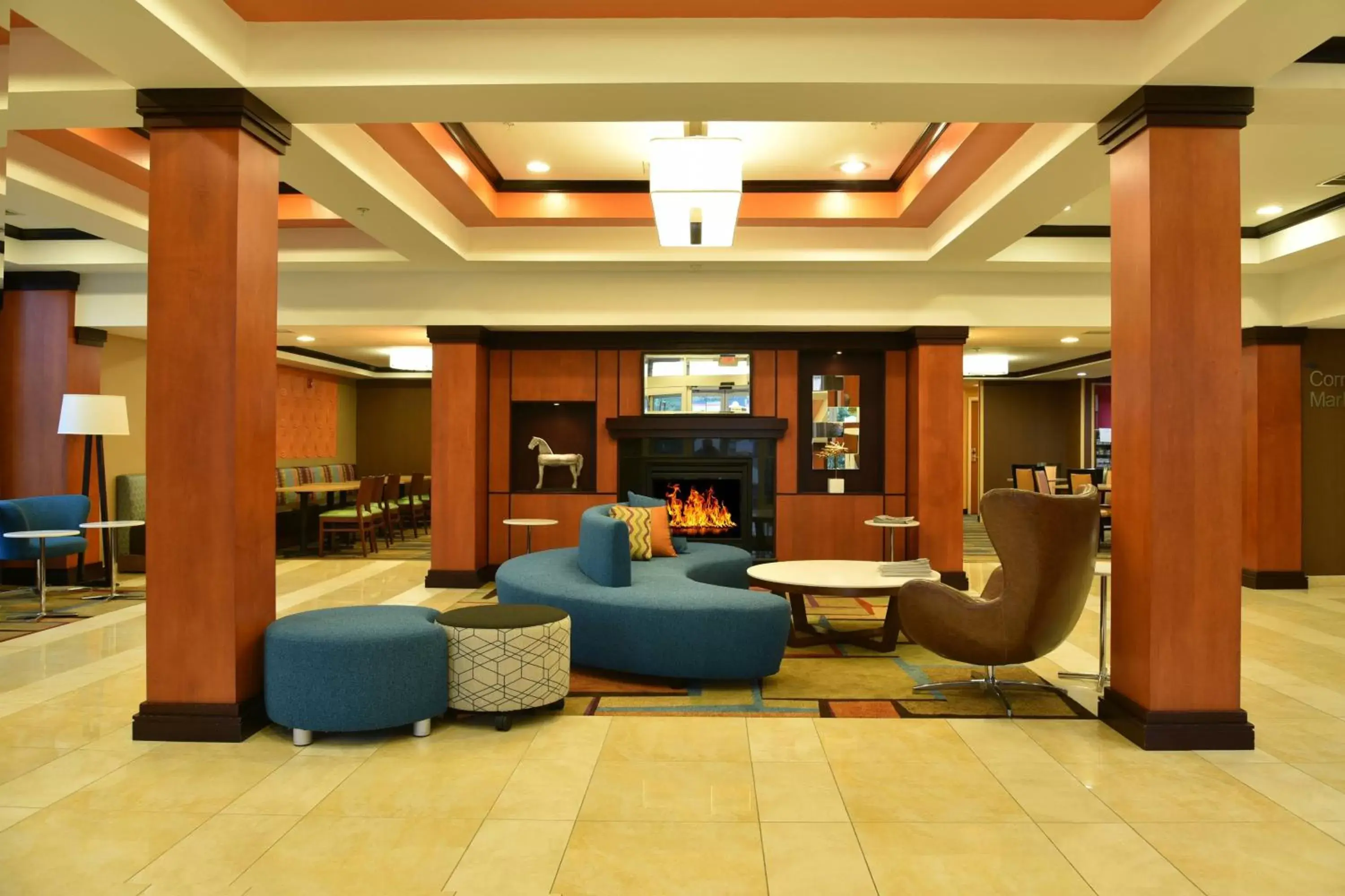 Lobby or reception, Lobby/Reception in Fairfield Inn Hartford Airport