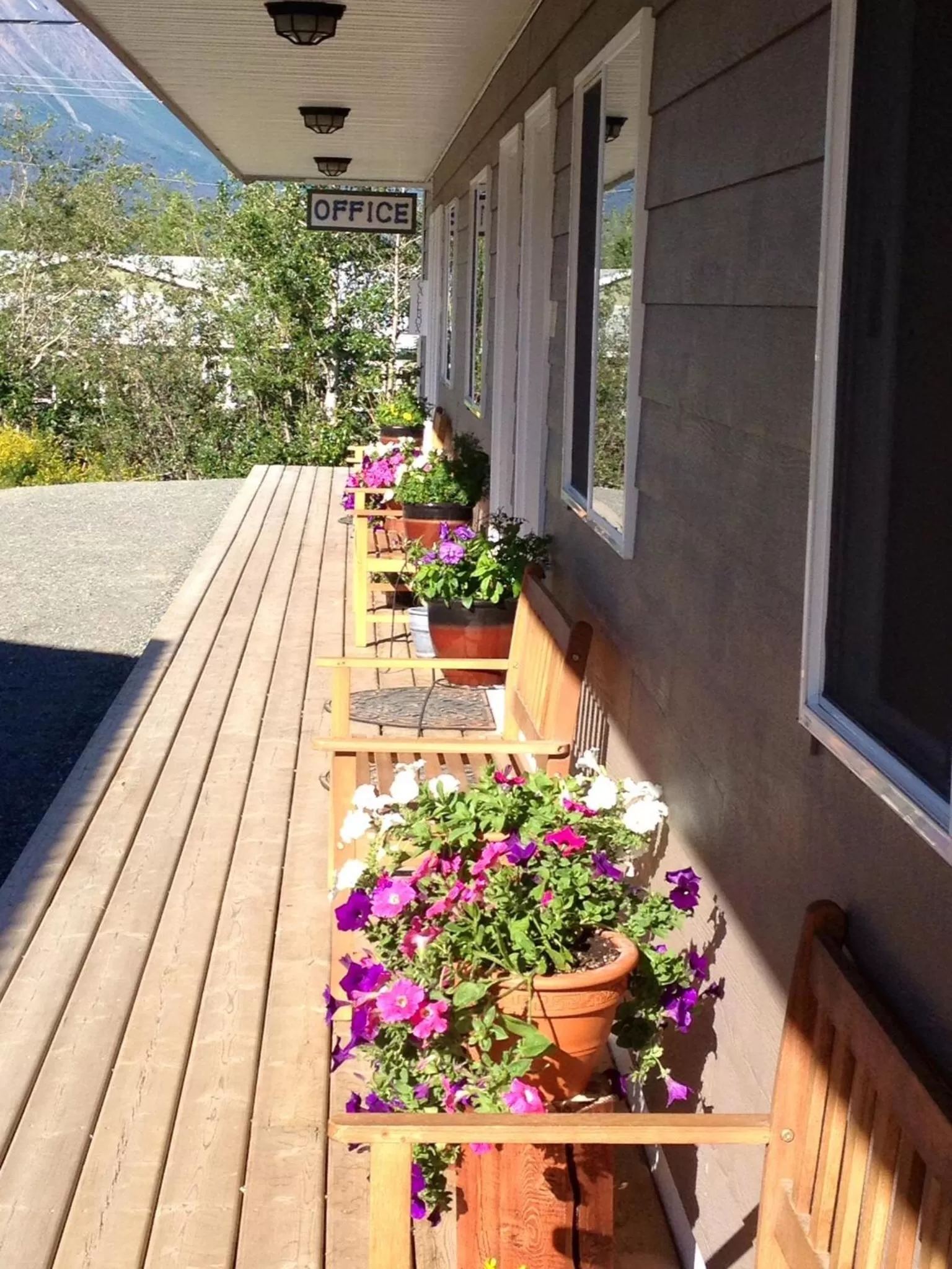 Decorative detail in Parkside Inn