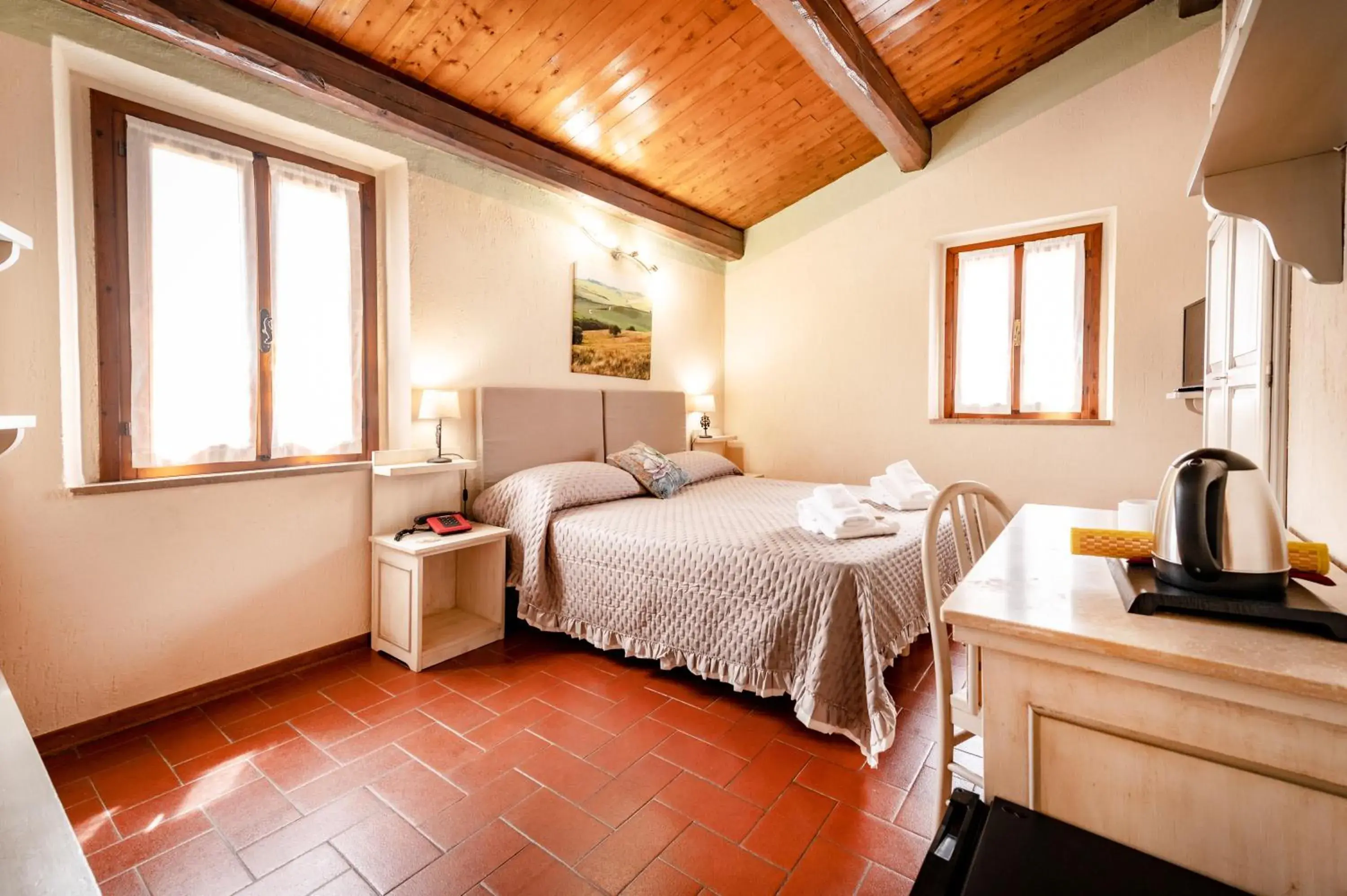 Property building, Bed in Hotel Palazzuolo