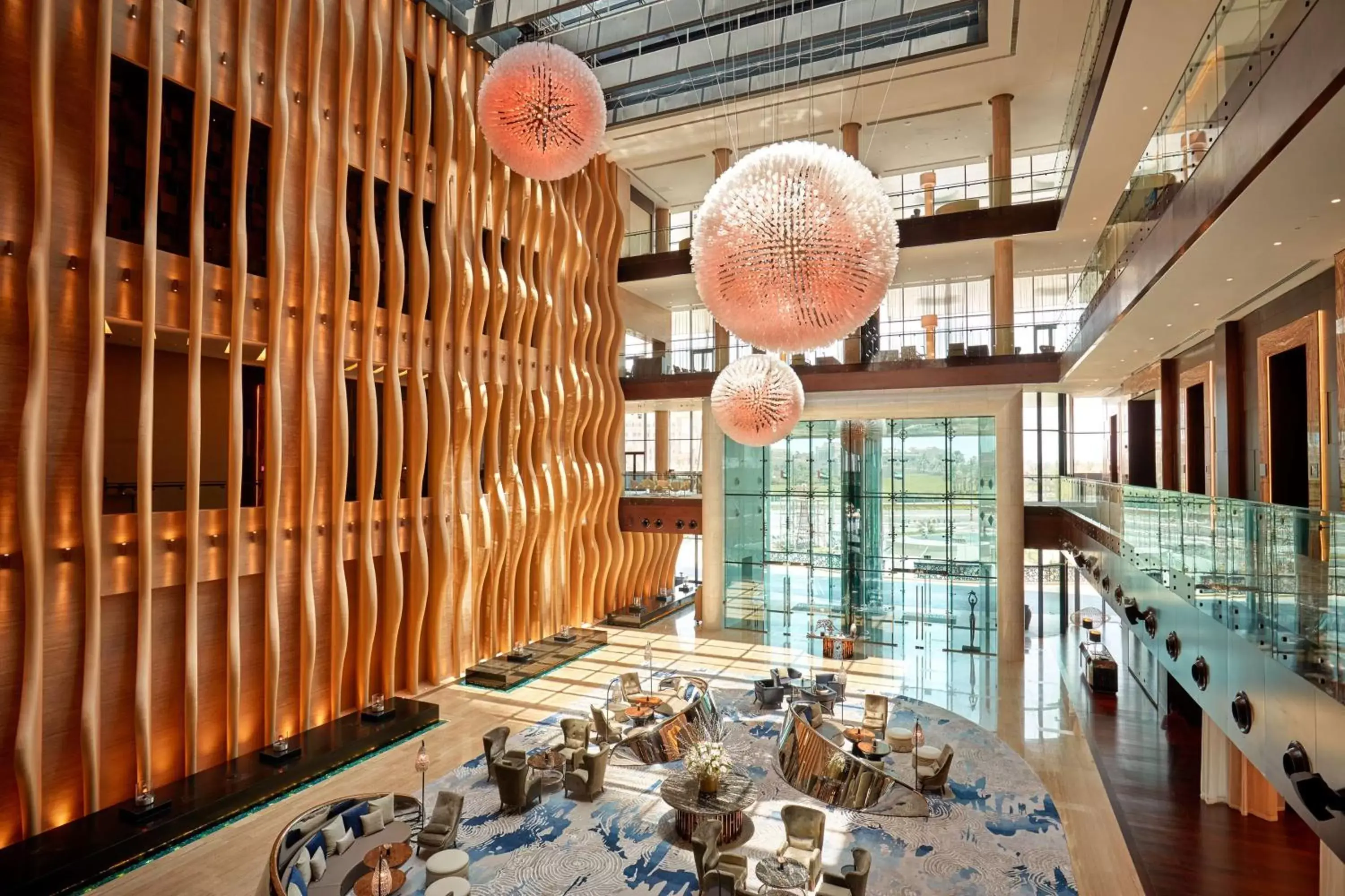 Lobby or reception in Grand Hyatt Abu Dhabi Hotel & Residences Emirates Pearl