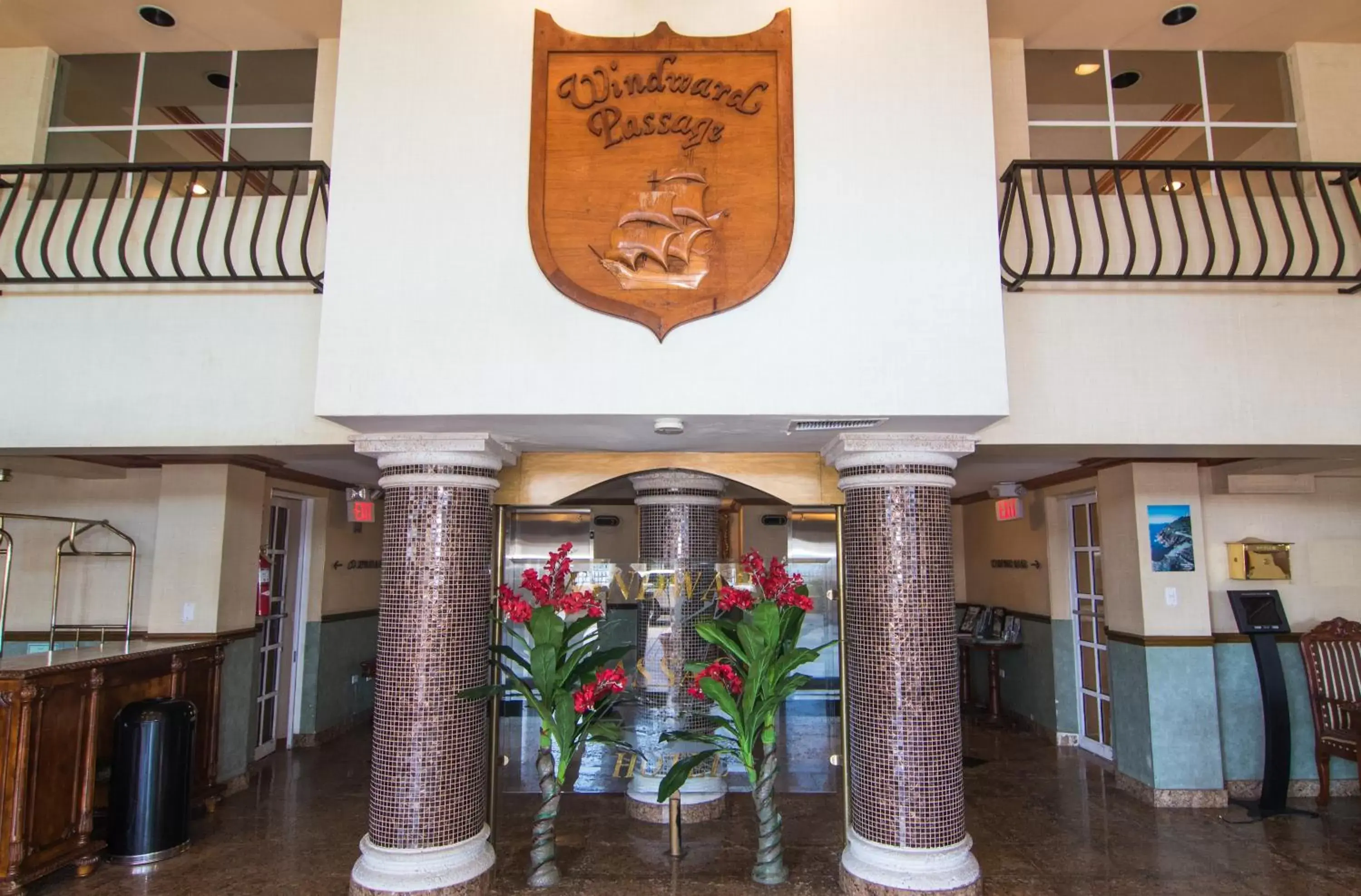 Lobby/Reception in Windward Passage Hotel