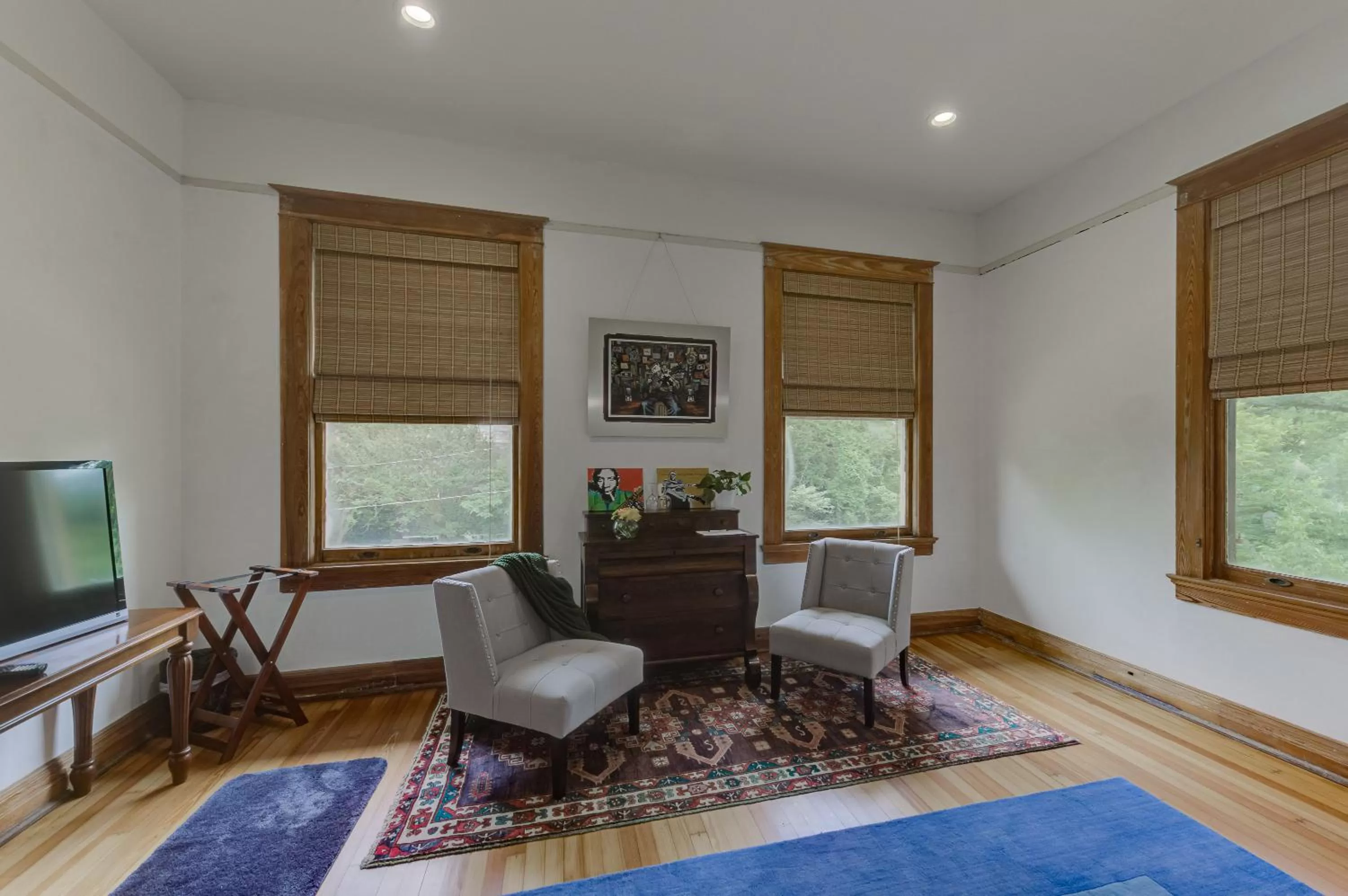 Seating area in Oak Hall Bed and Breakfast