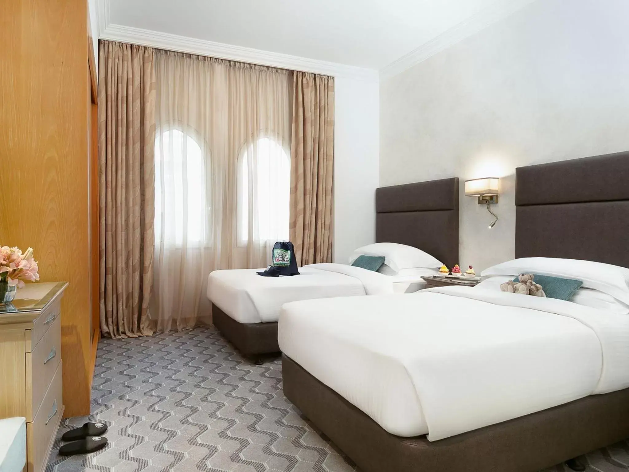 Bed in Gefinor Rotana – Beirut