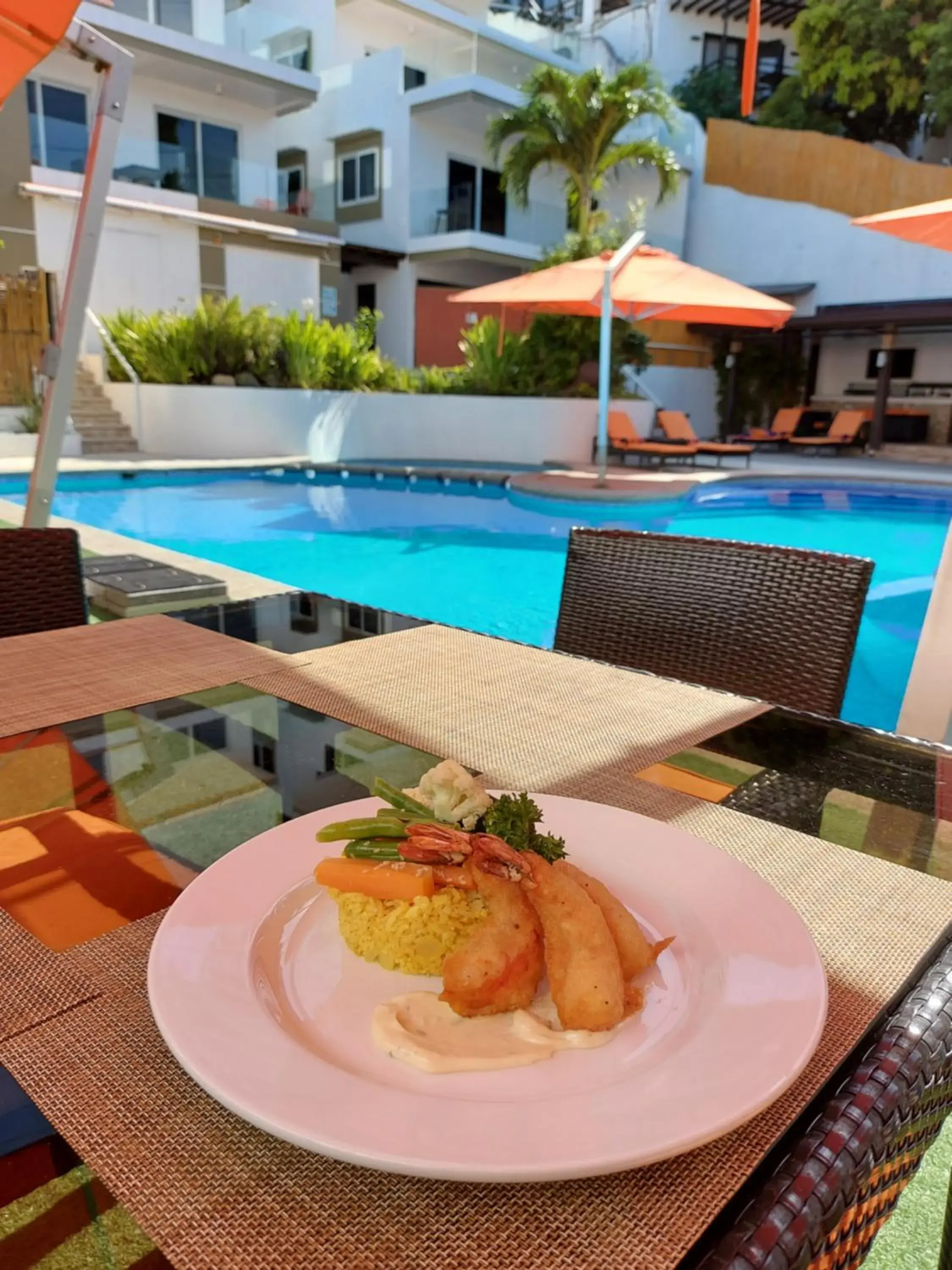 Food, Swimming Pool in Lalaguna Villas Luxury Dive Resort and Spa