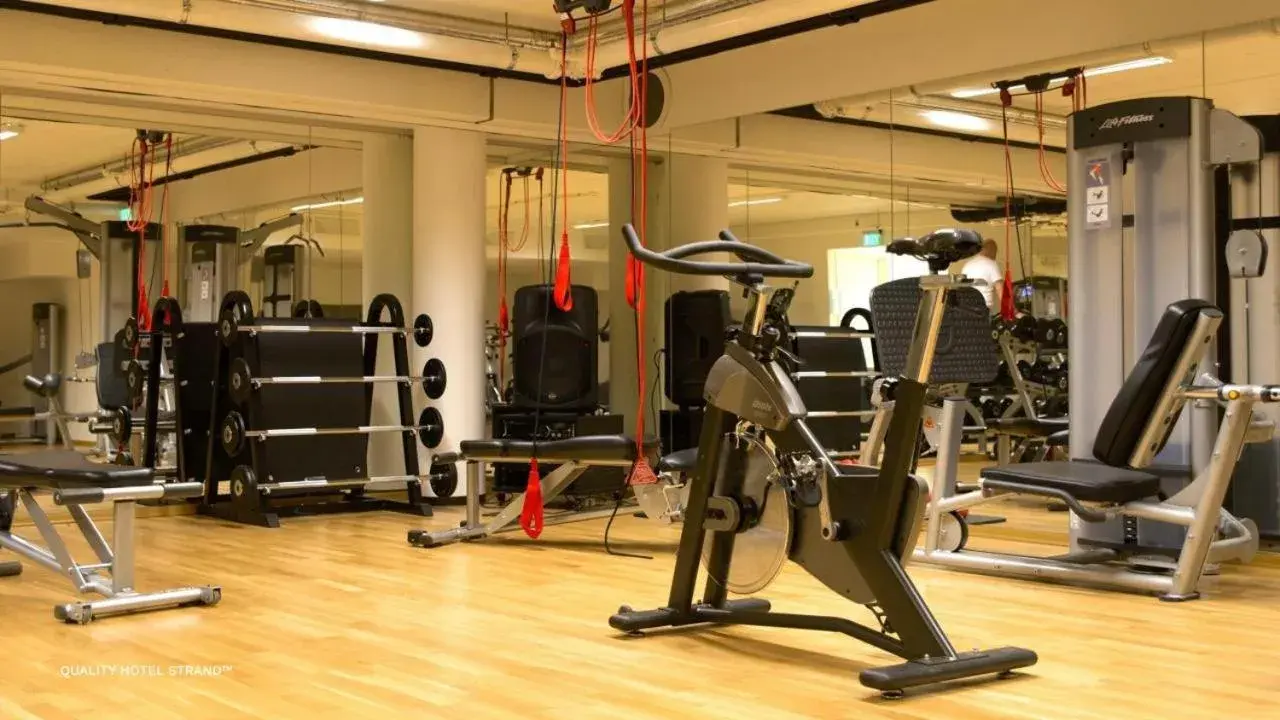 Fitness centre/facilities, Fitness Center/Facilities in Quality Hotel Strand Gjøvik