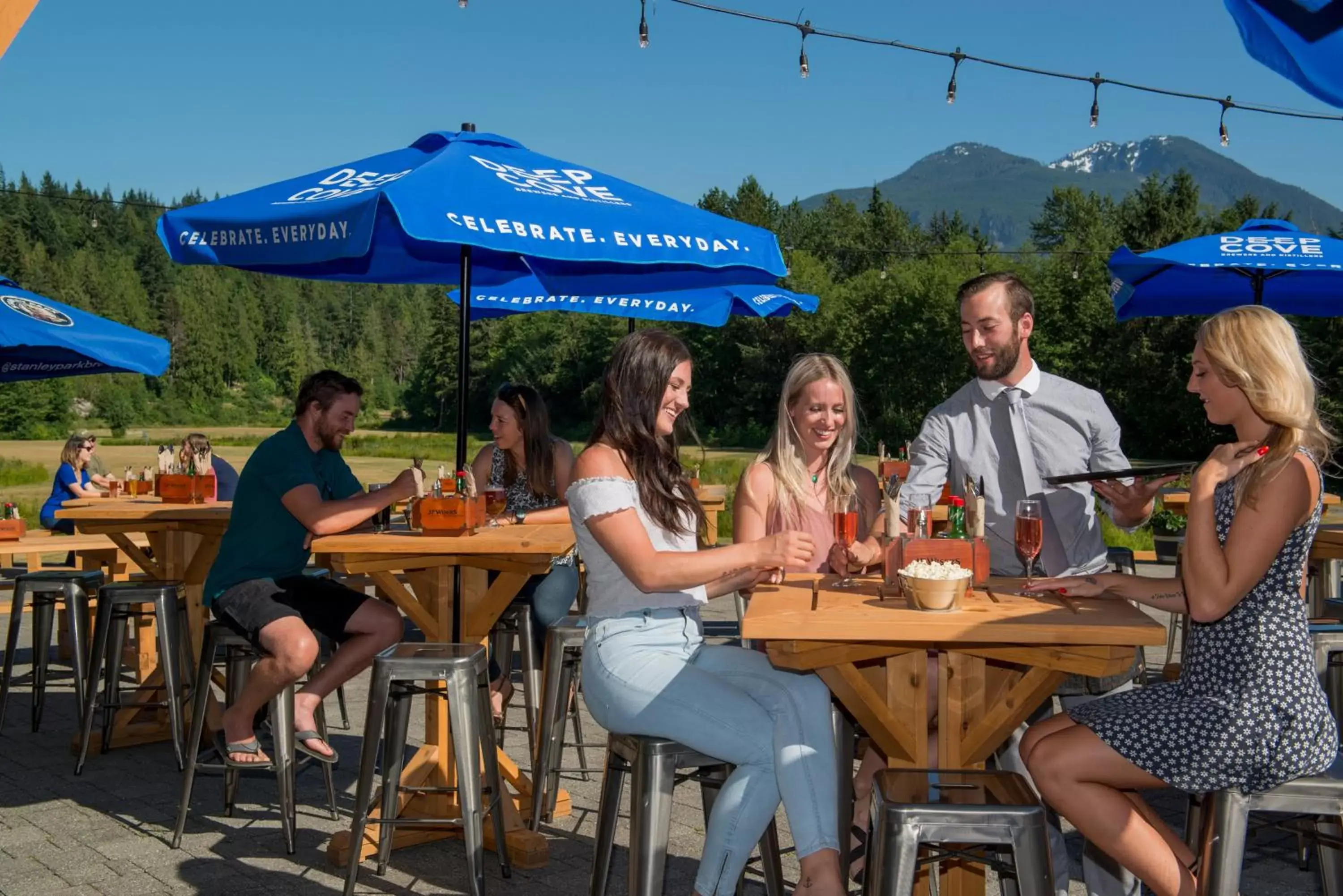 Patio in Executive Suites Hotel and Resort, Squamish