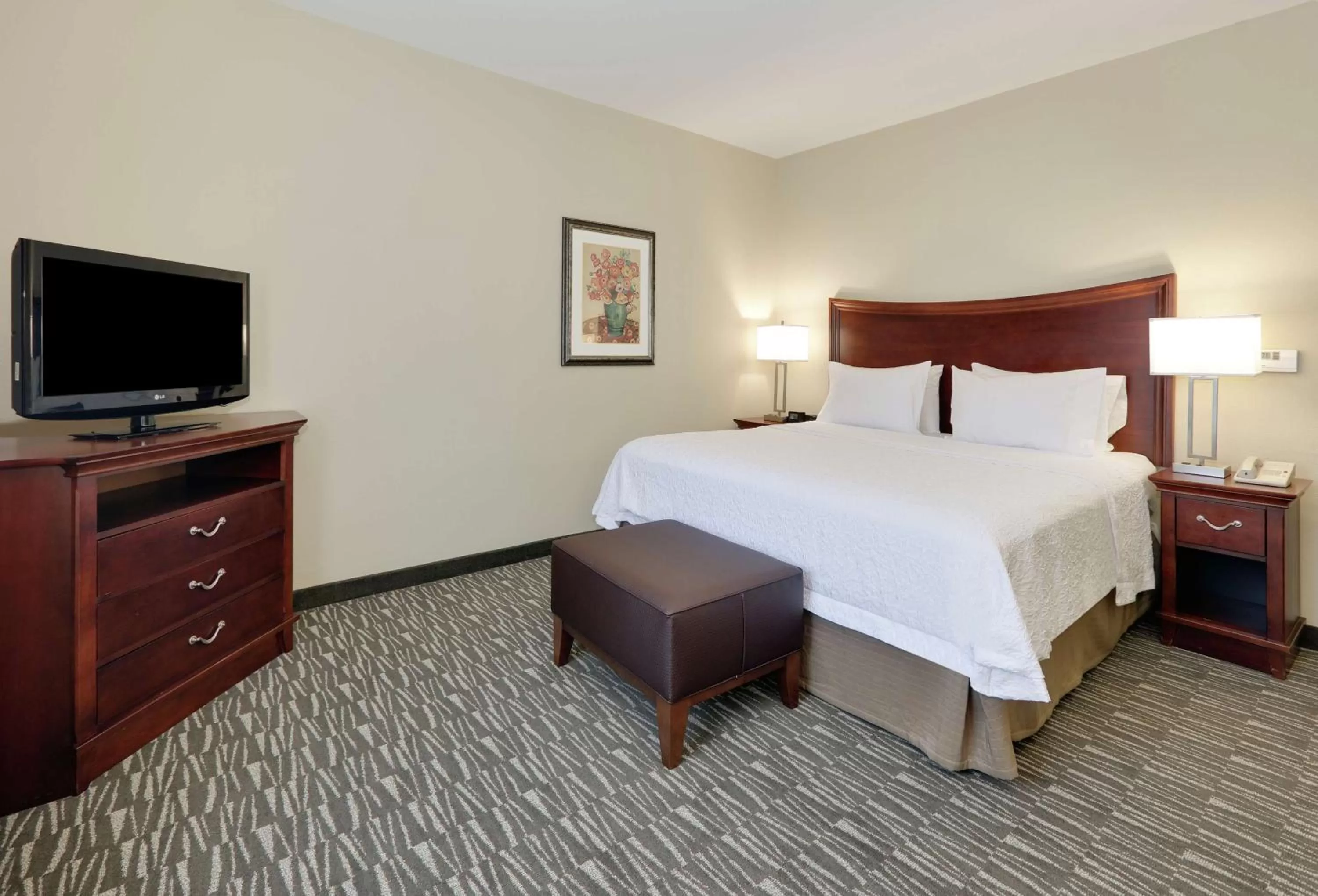 King Room with King Bed - Non-Smoking in Hampton Inn & Suites Southern Pines-Pinehurst