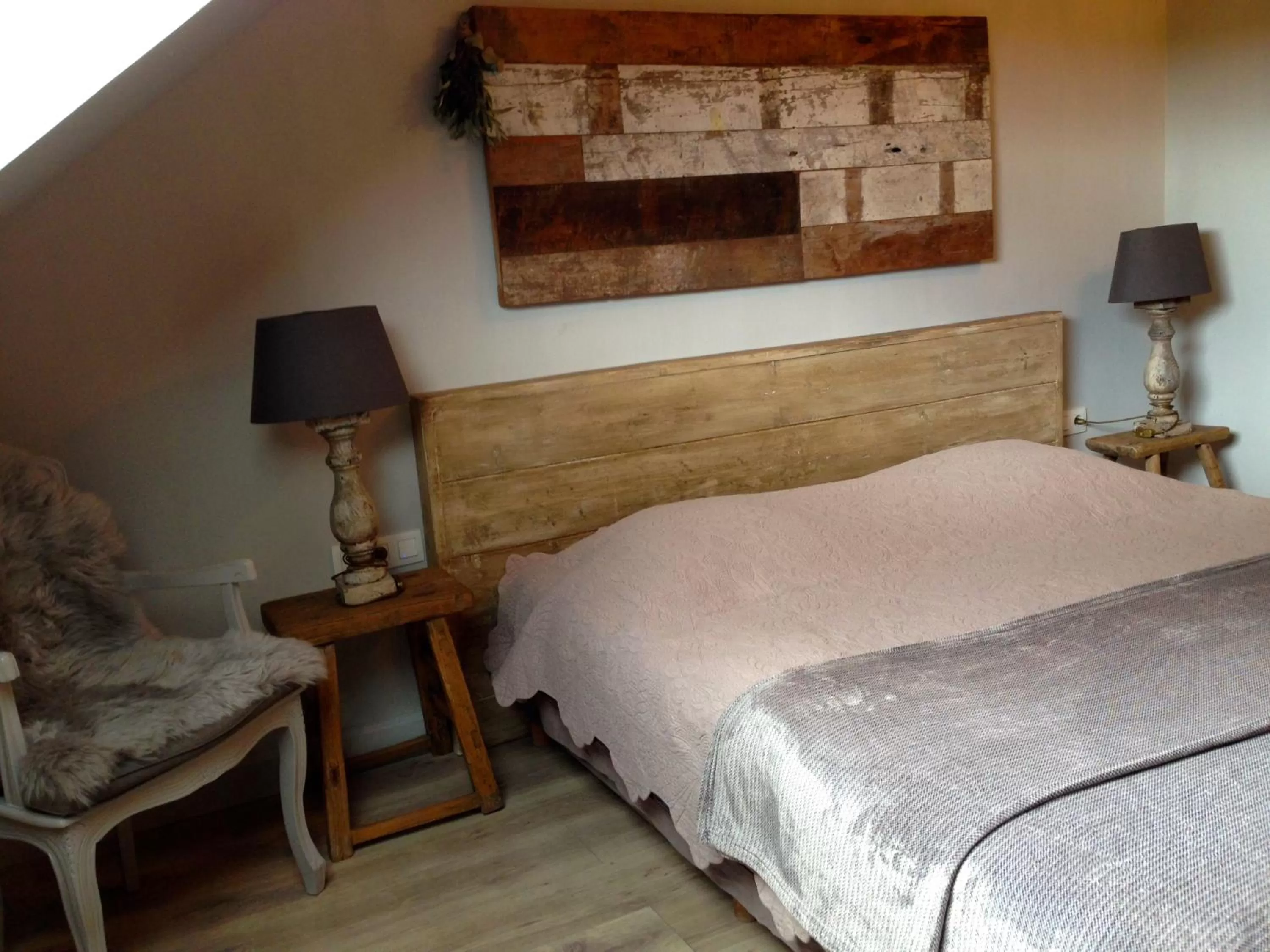 Bed in B&B Silentium