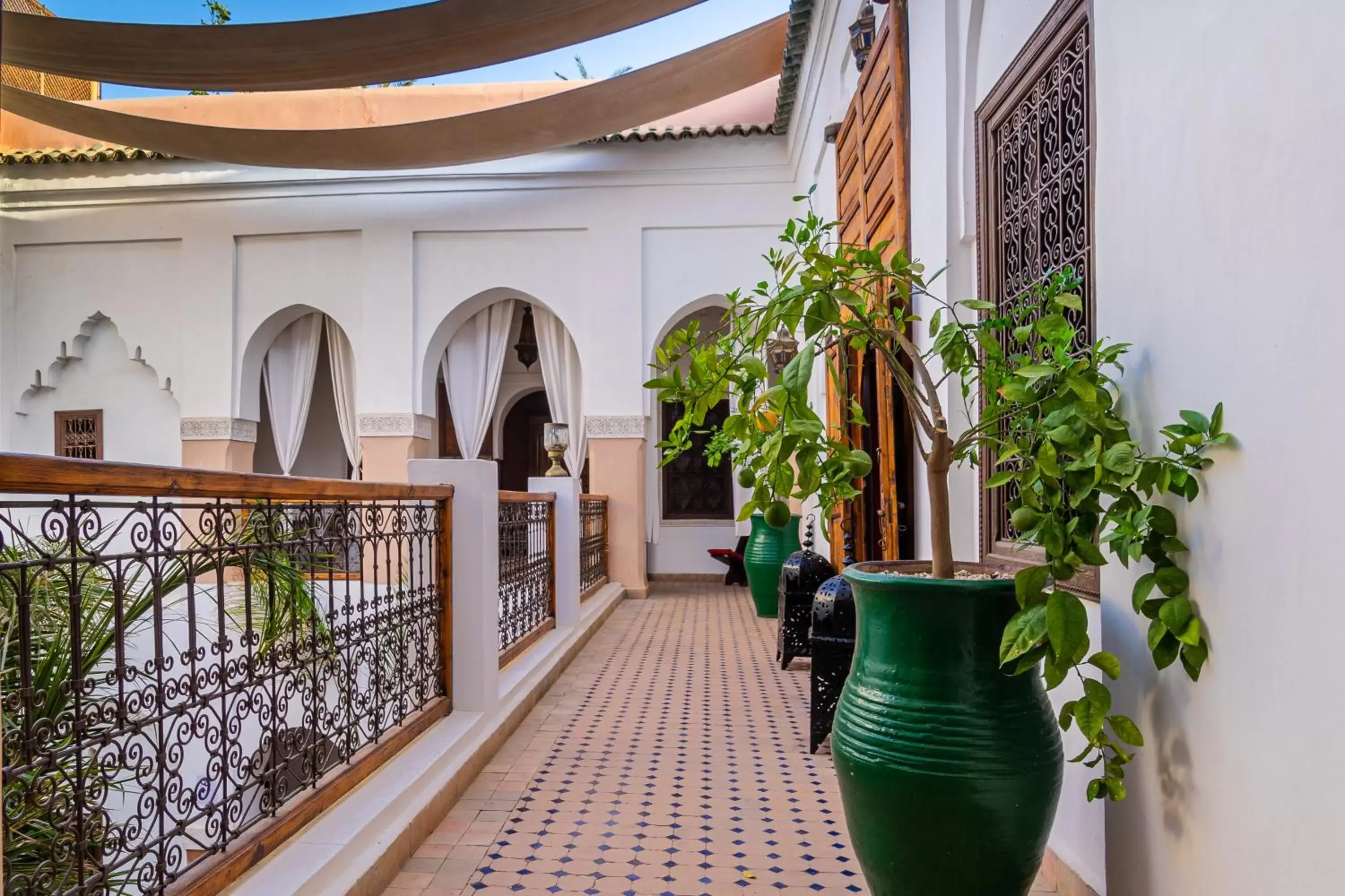 Balcony/Terrace in Riad Le Jardin de Lea, Suites & Spa