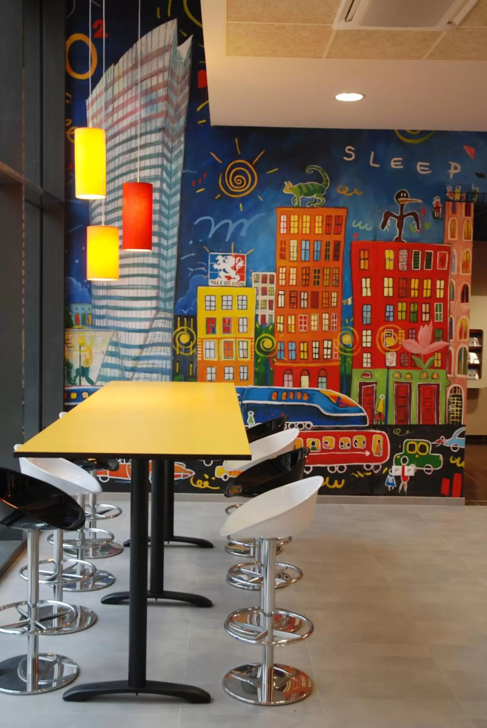 Restaurant/places to eat in Ibis Budget Lyon Centre - Gare Part Dieu
