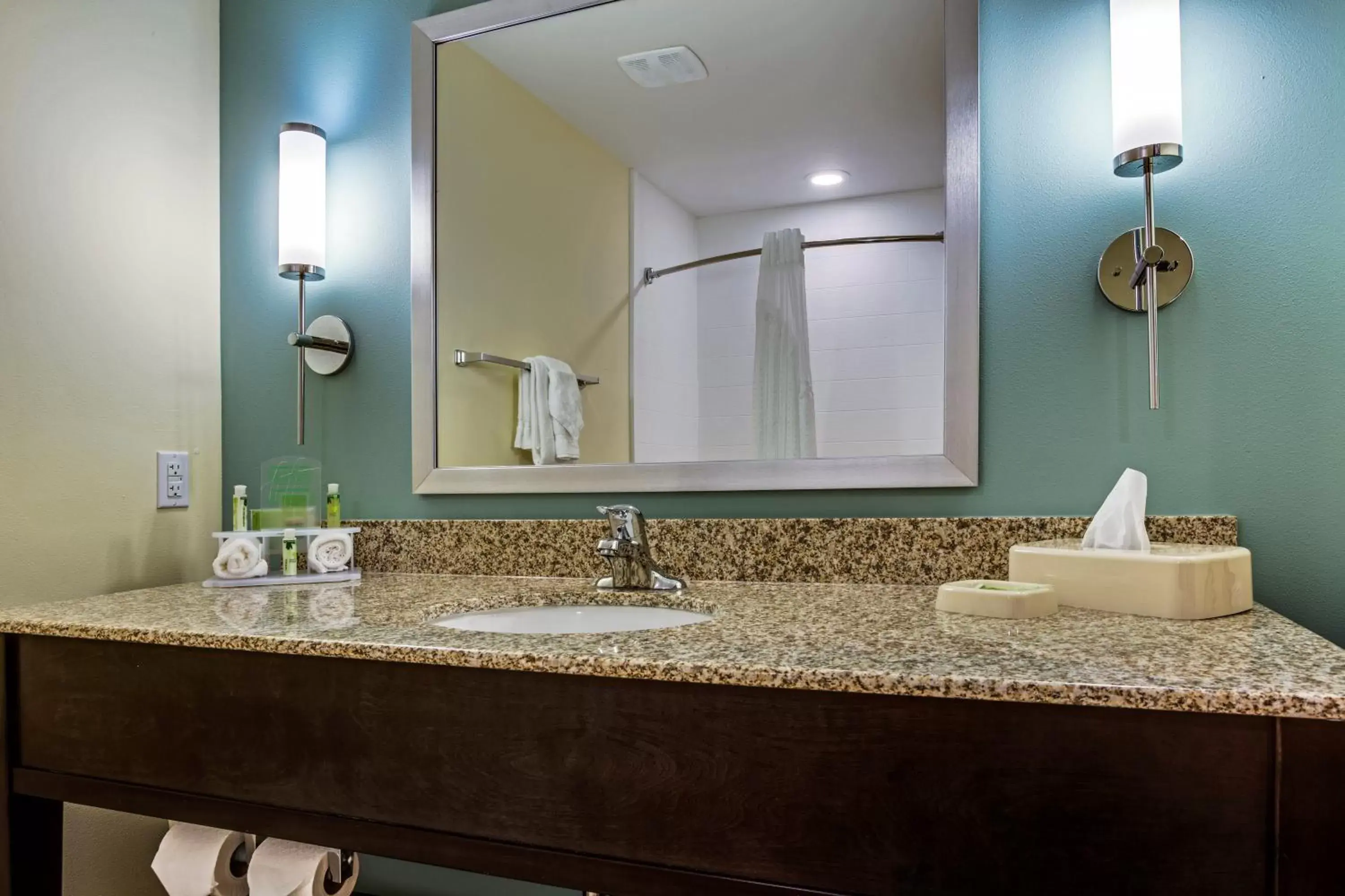 Photo of the whole room, Bathroom in Holiday Inn Express Hotel & Suites Orlando East-UCF Area, an IHG Hotel