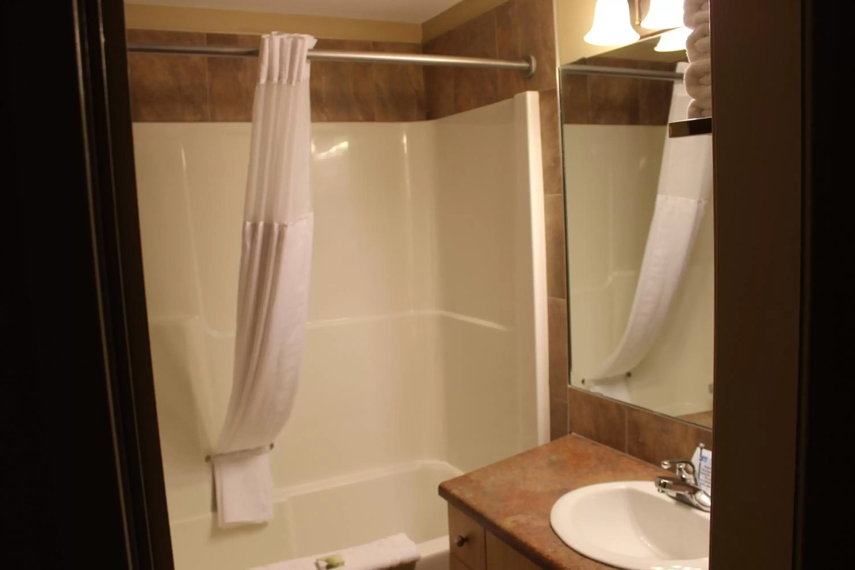 Bathroom in Clearwater Suite Hotel