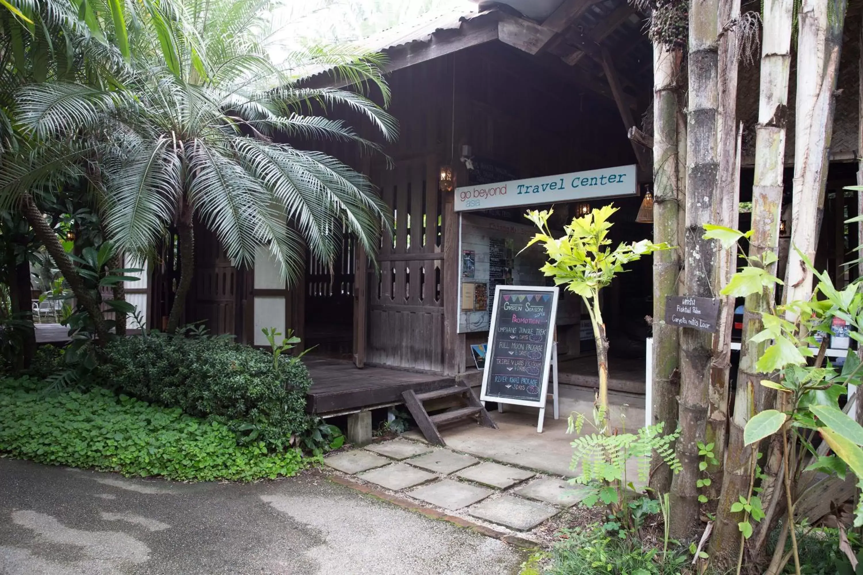 Dining area in Eco Resort Chiang Mai