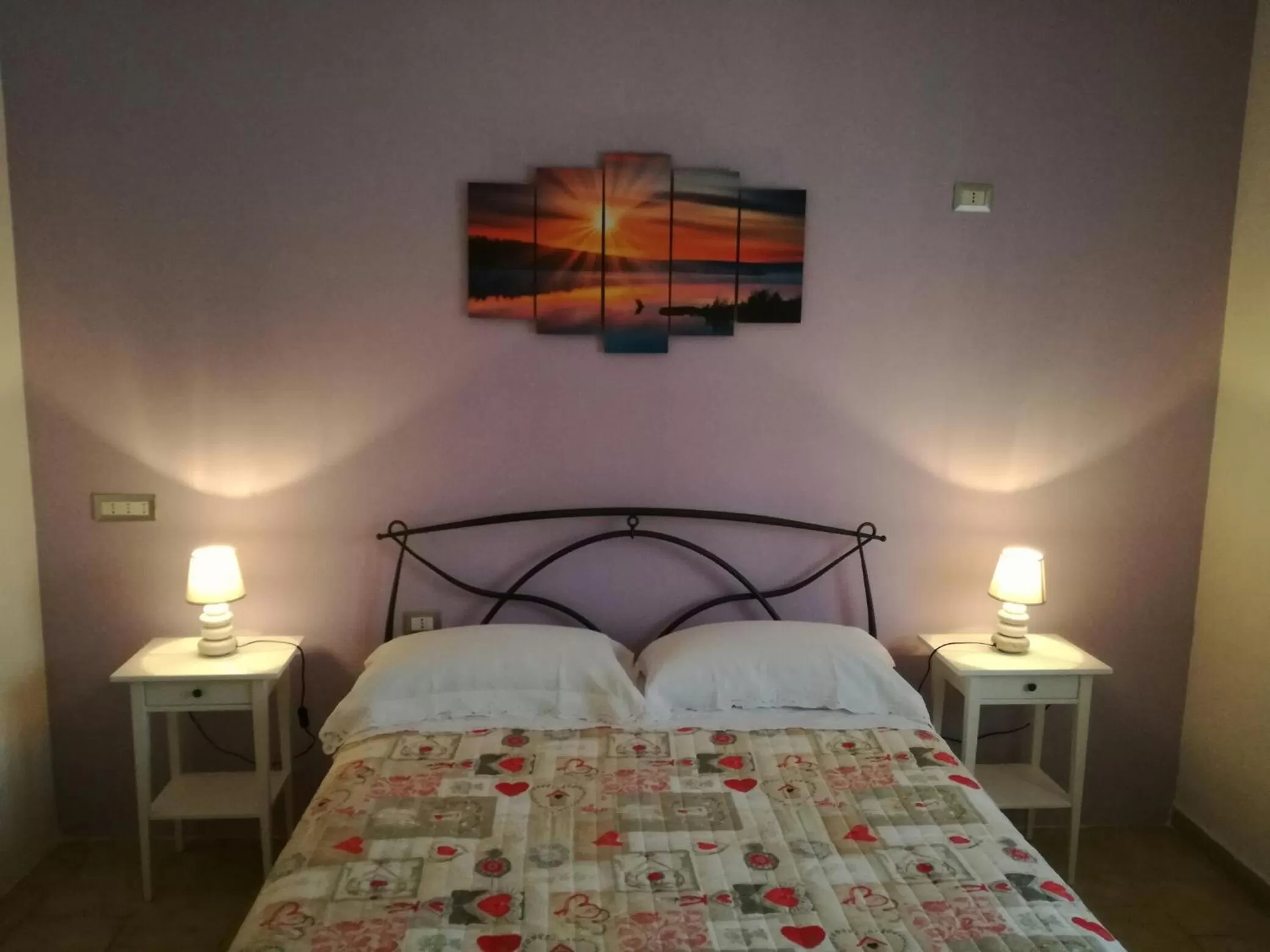 Bed in Dimora Pompeiana