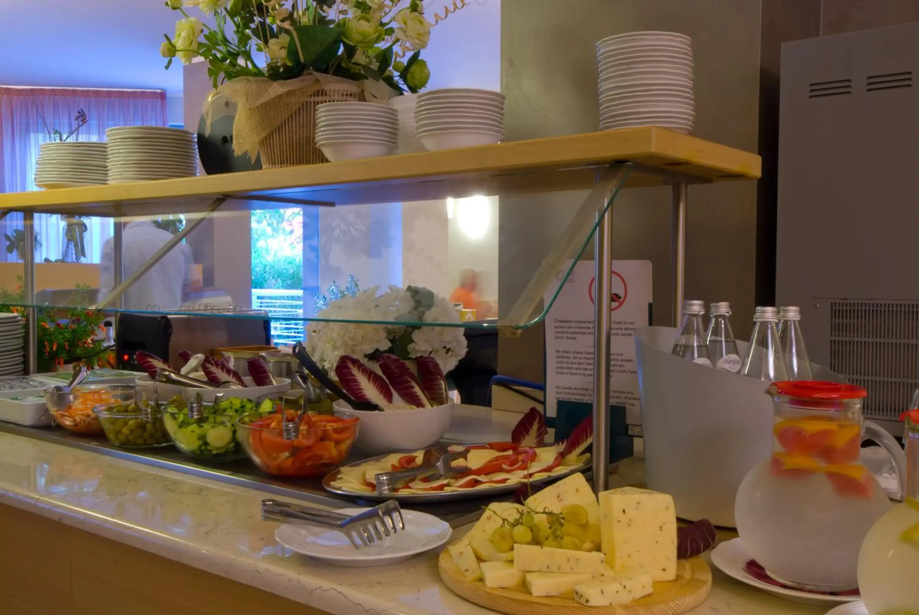 Buffet breakfast, Food in Hotel Oasi Wellness & Spa