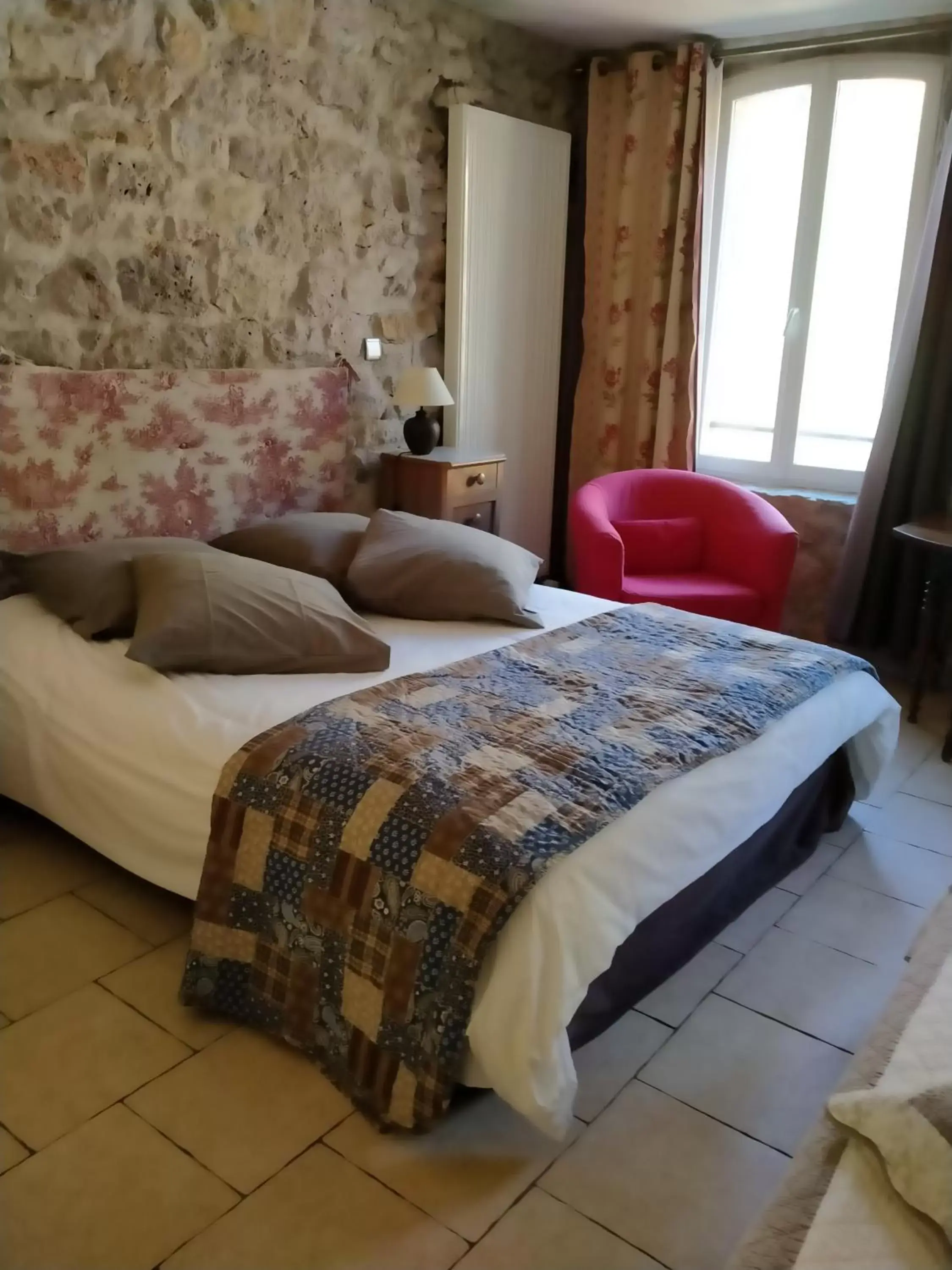 Bed in Au coeur du Caylar