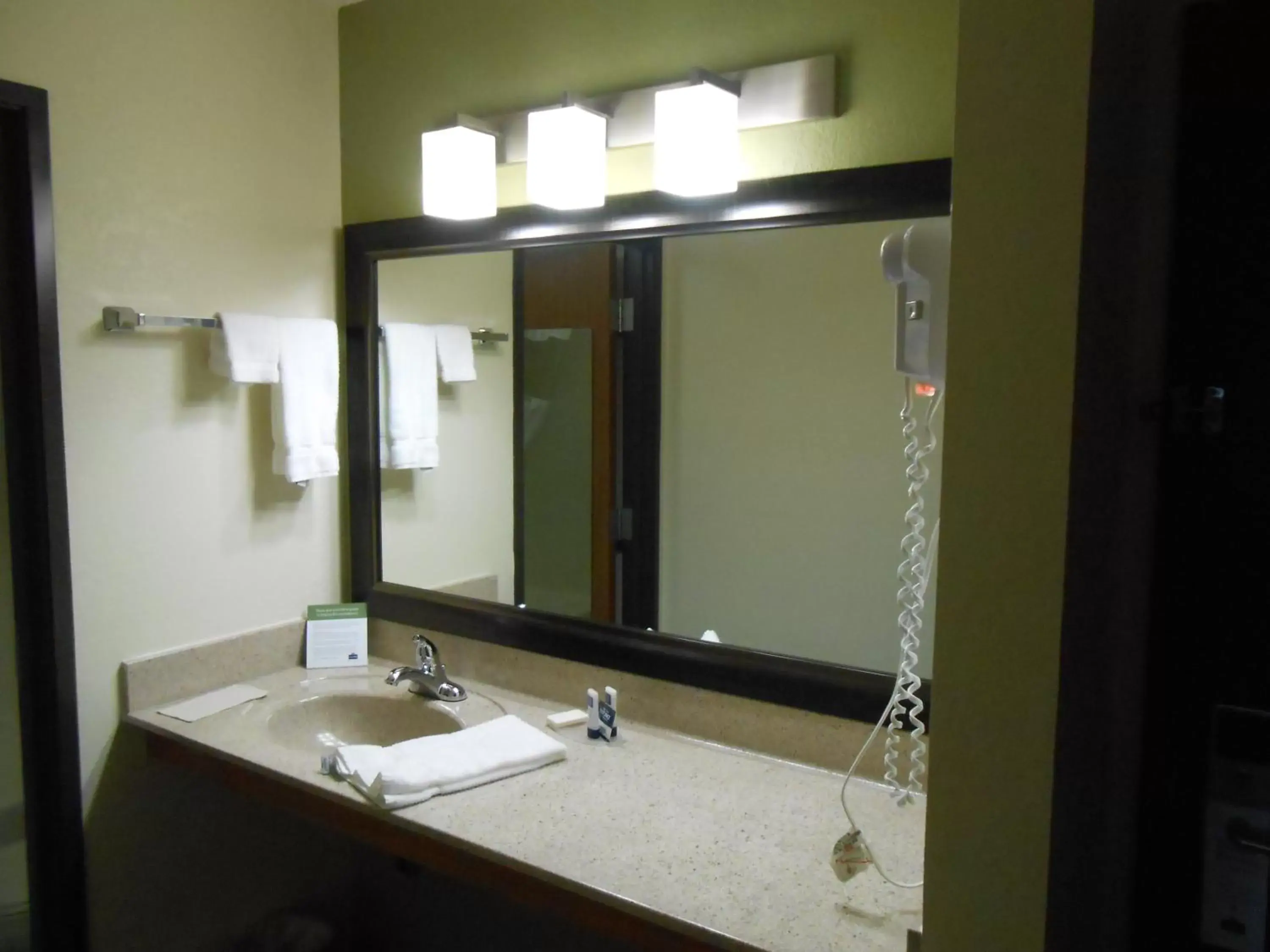 Bathroom in AmericInn by Wyndham Grand Rapids