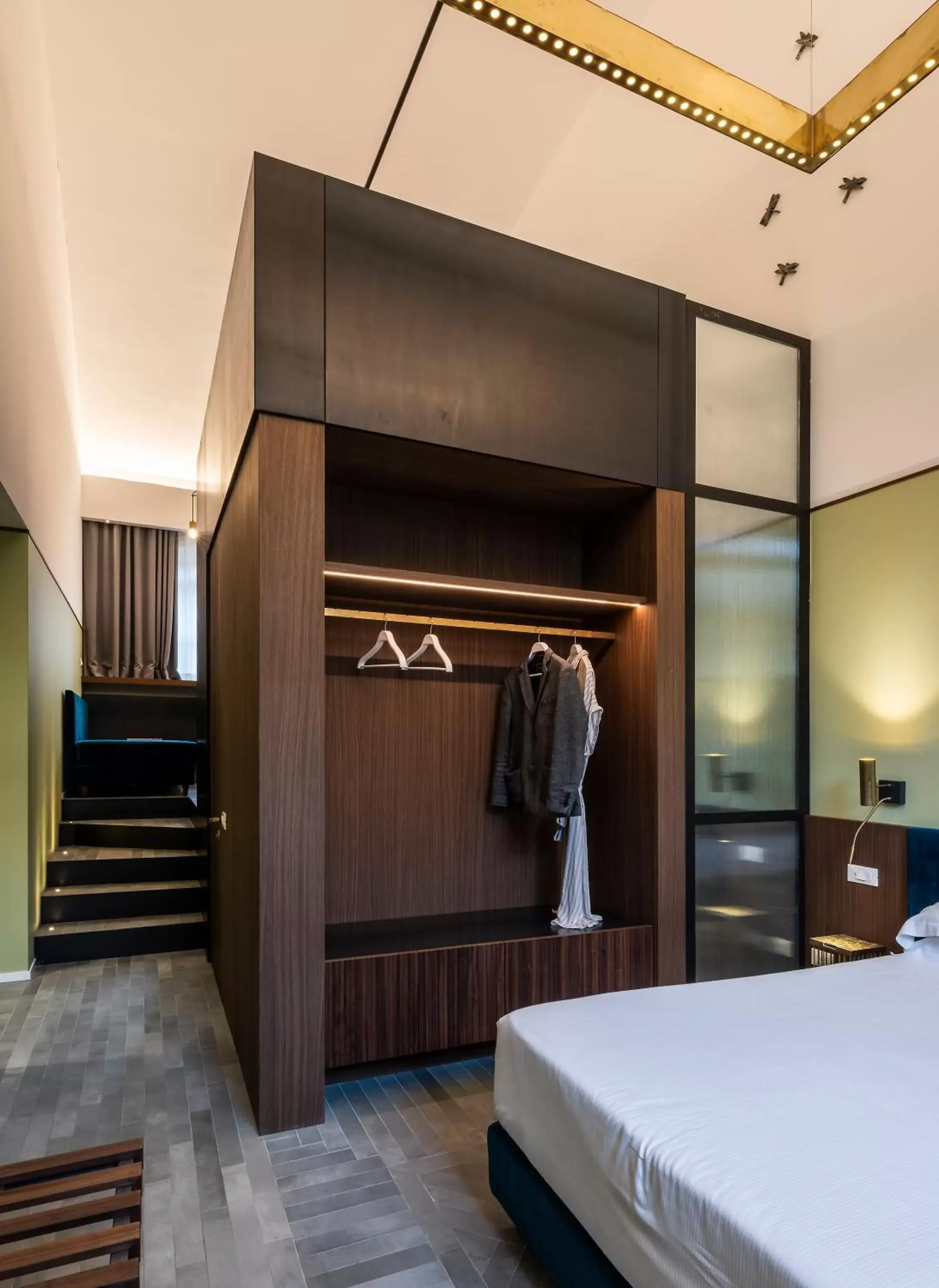 Bedroom in Horti 14 Borgo Trastevere Hotel