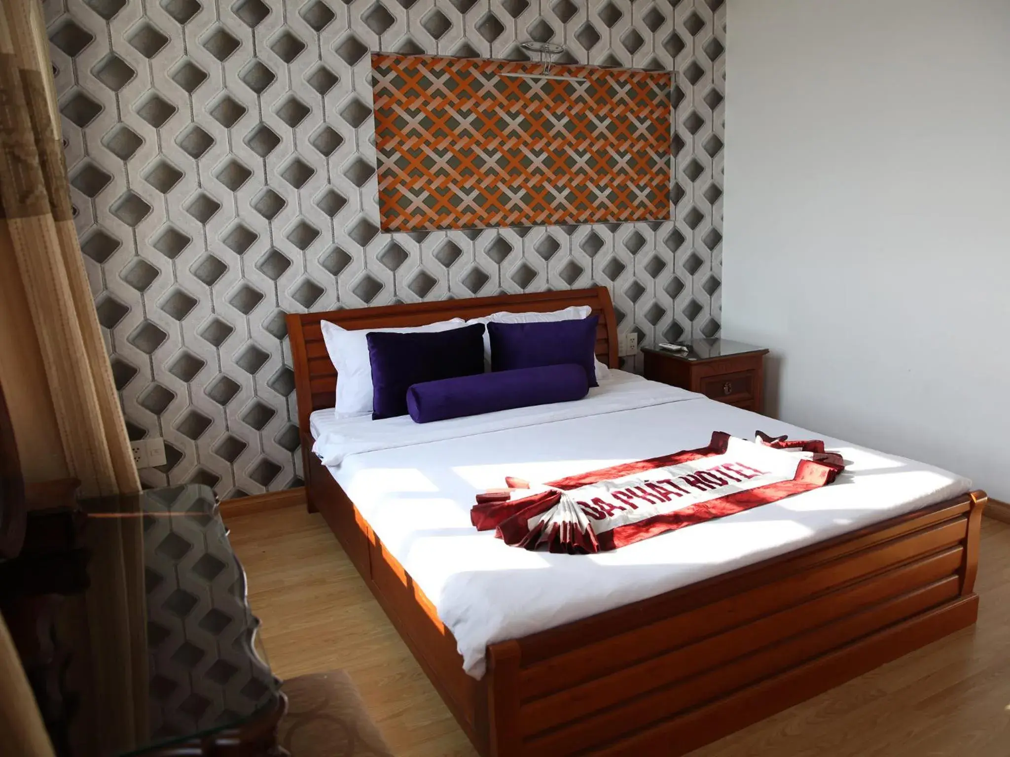 Bed, Room Photo in Hoa Phat Hotel & Apartment