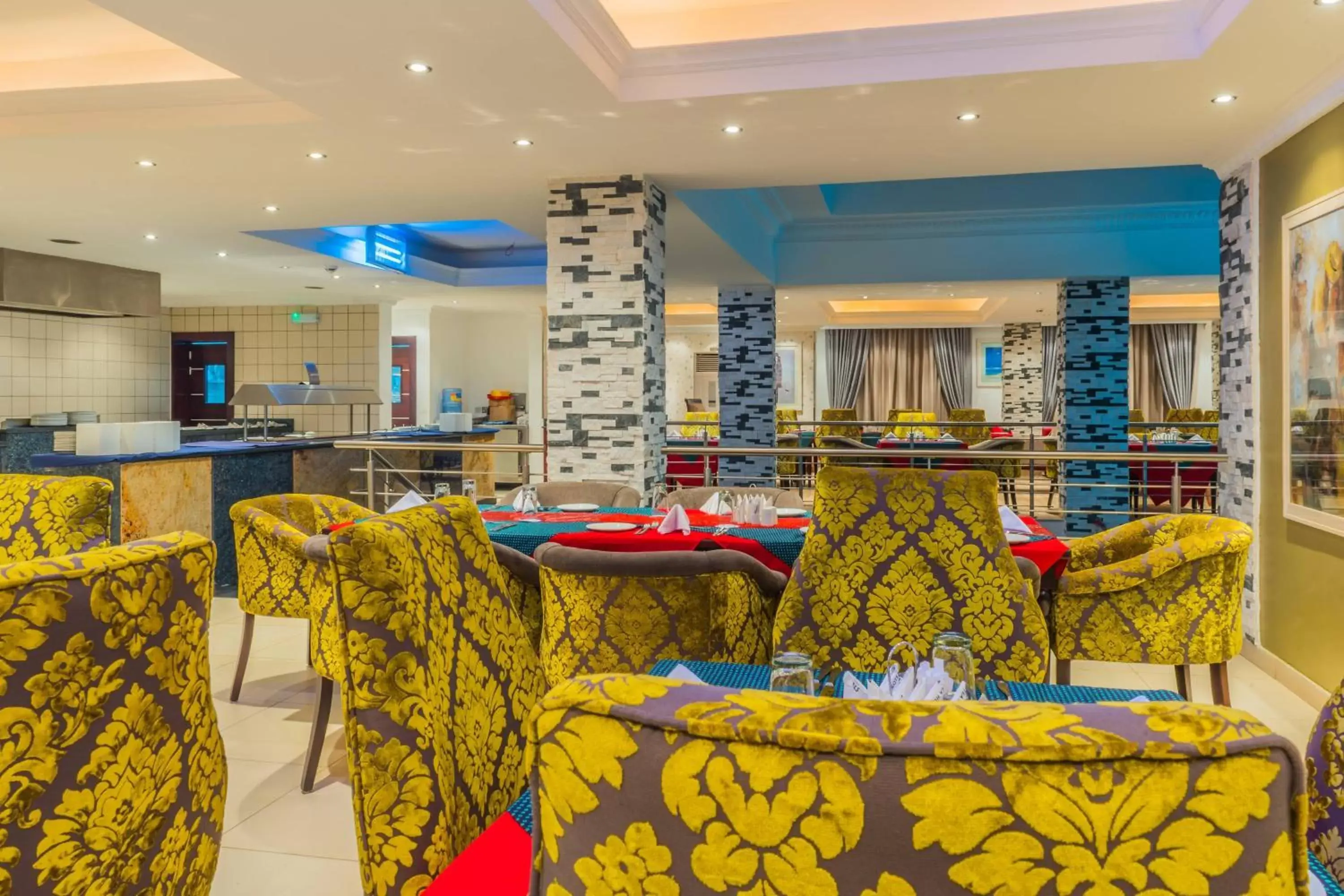 Restaurant/places to eat, Lounge/Bar in Protea Hotel by Marriott Lagos Kuramo Waters