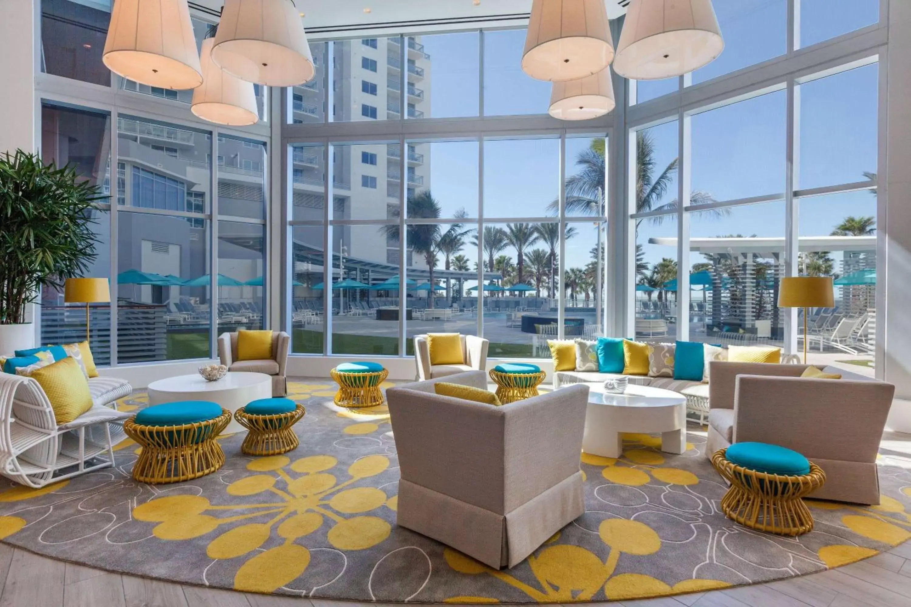 Lobby or reception in Wyndham Grand Clearwater Beach