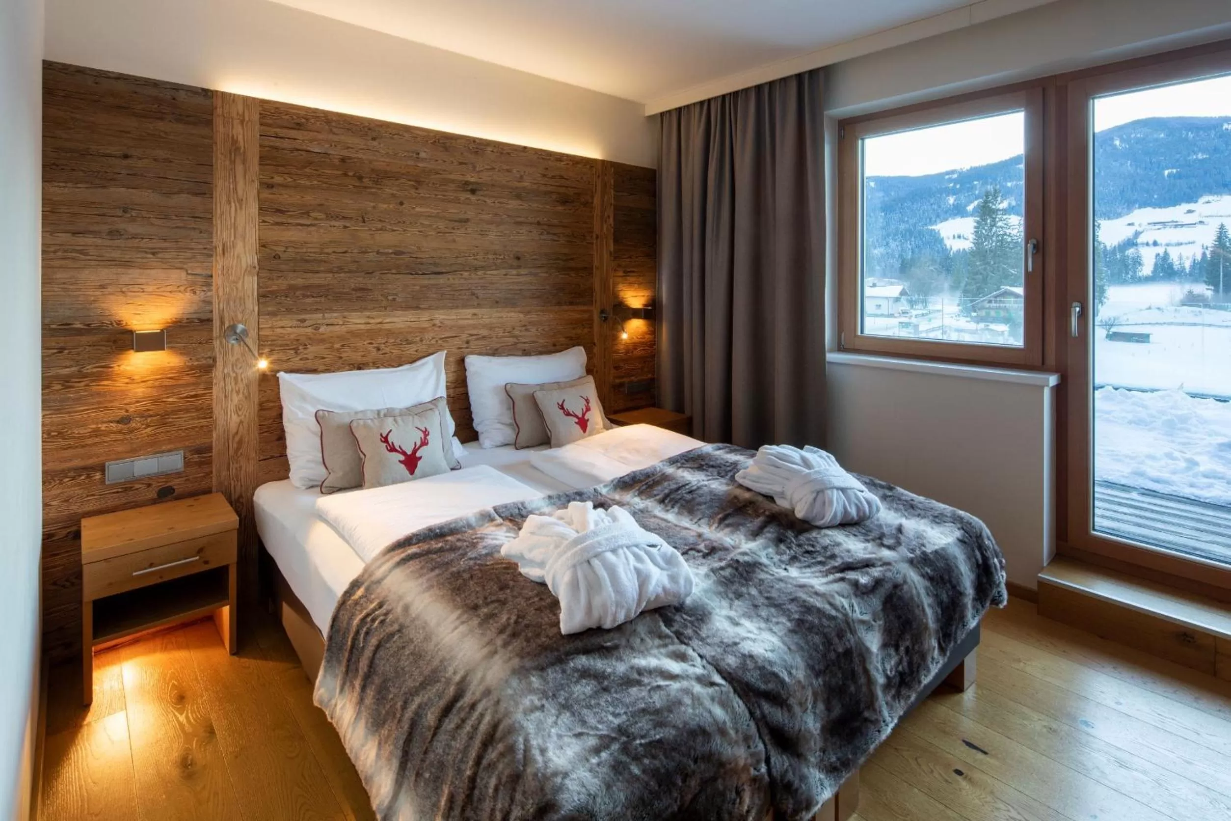 Photo of the whole room, Bed in APART Resort Westendorf