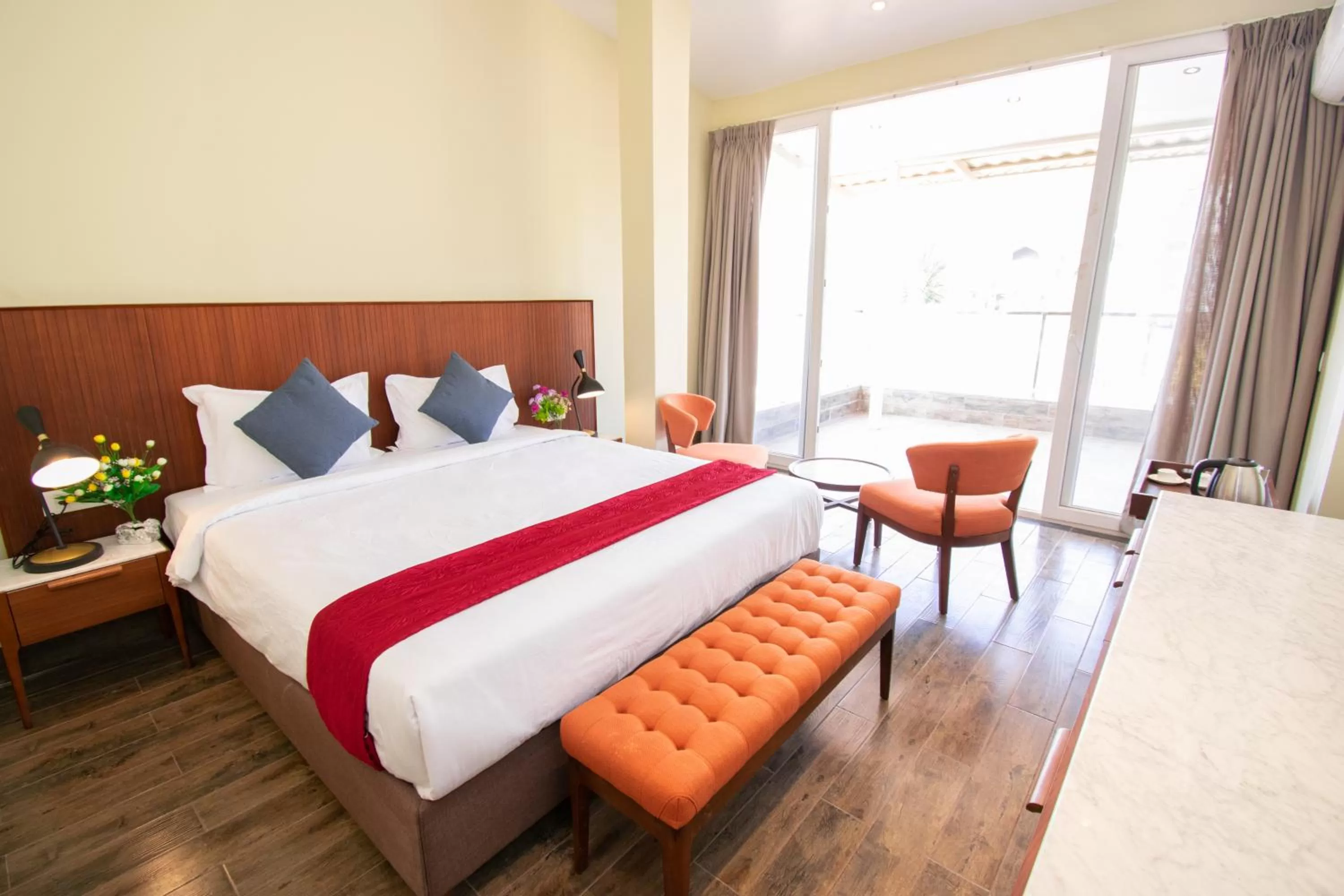 King Room with Balcony - single occupancy in Octave Rococco Morjim