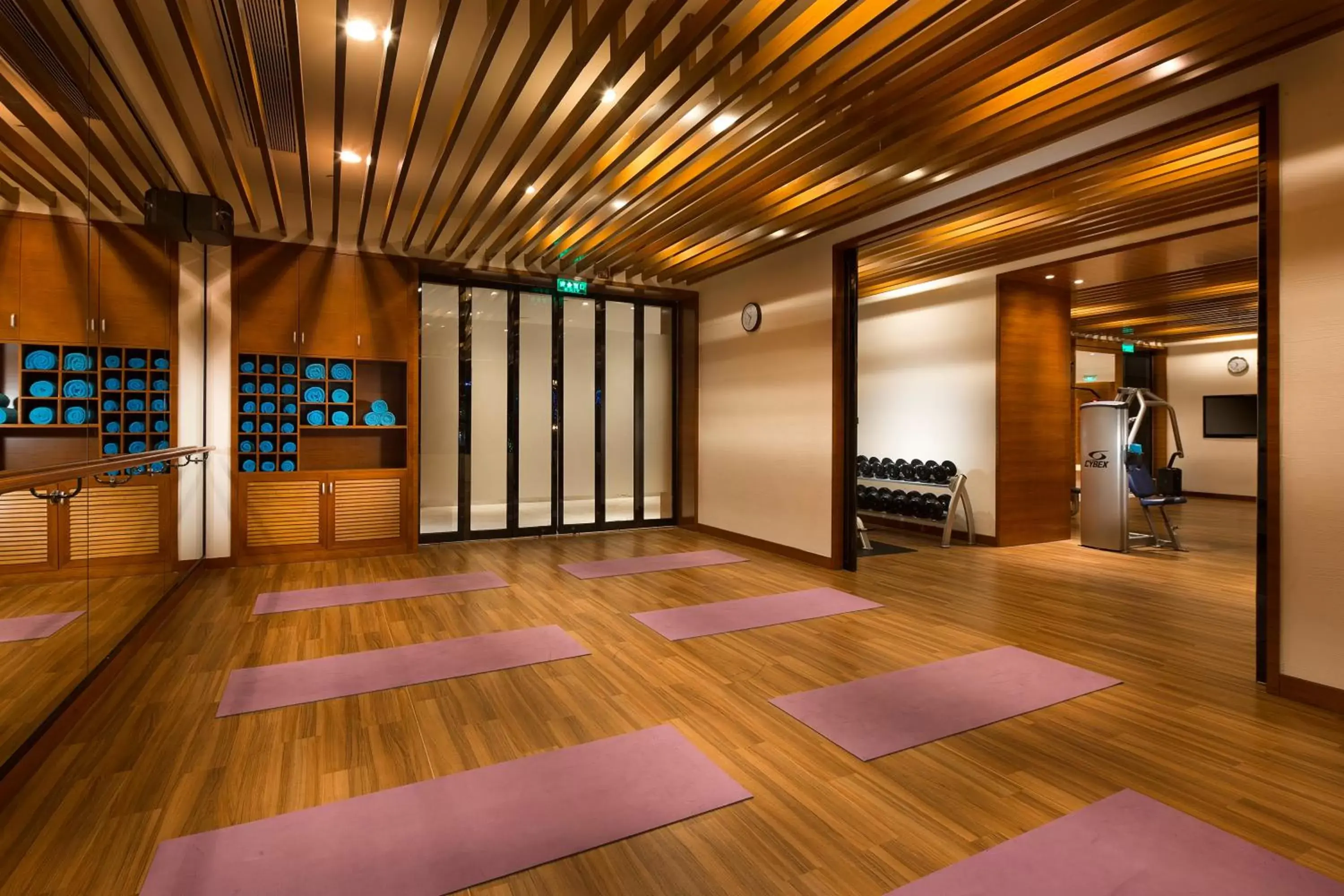 Fitness centre/facilities in Crowne Plaza Sanya City Center, an IHG Hotel