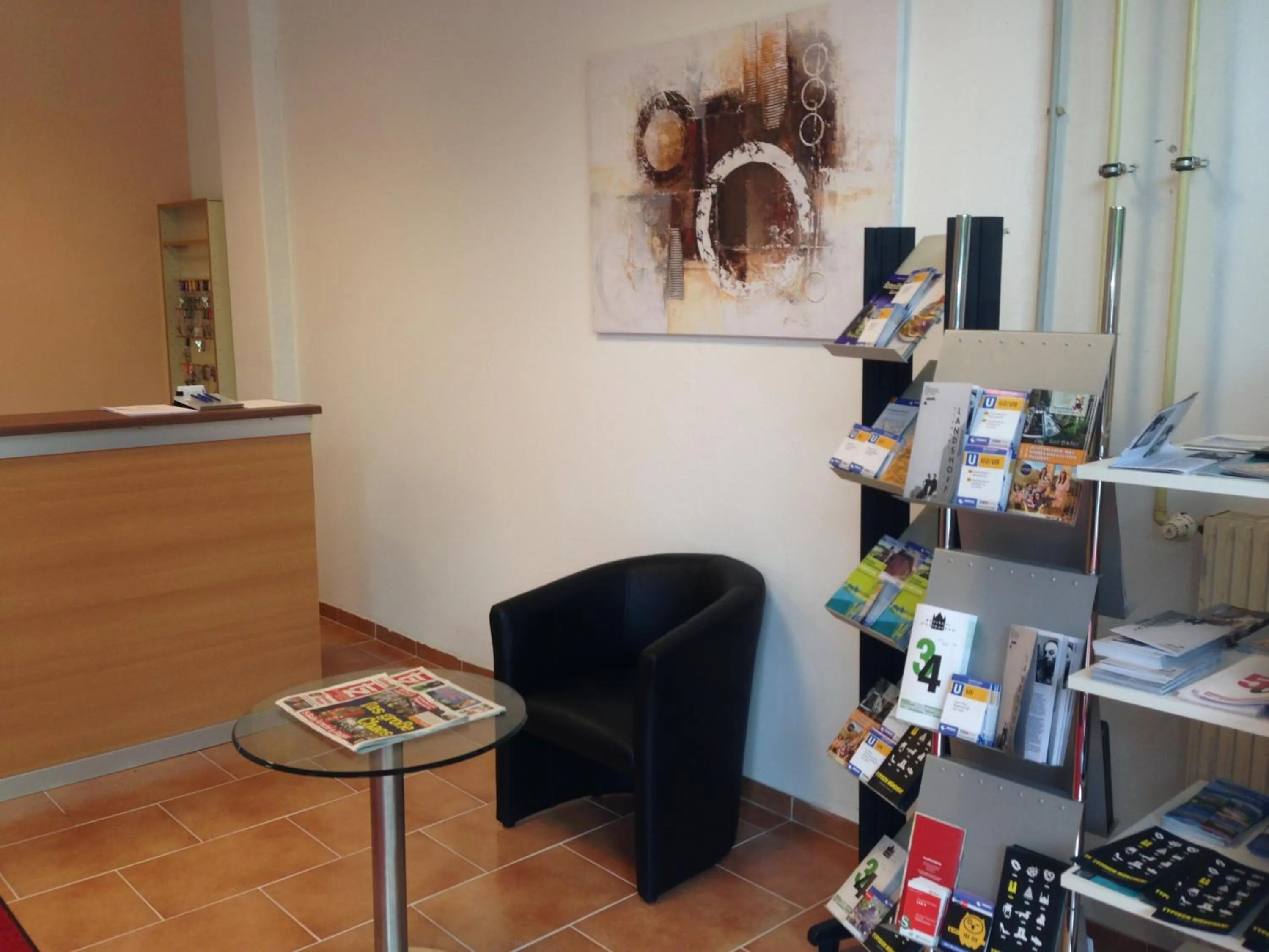 Lobby or reception in Hotel New Fair Munich Messe