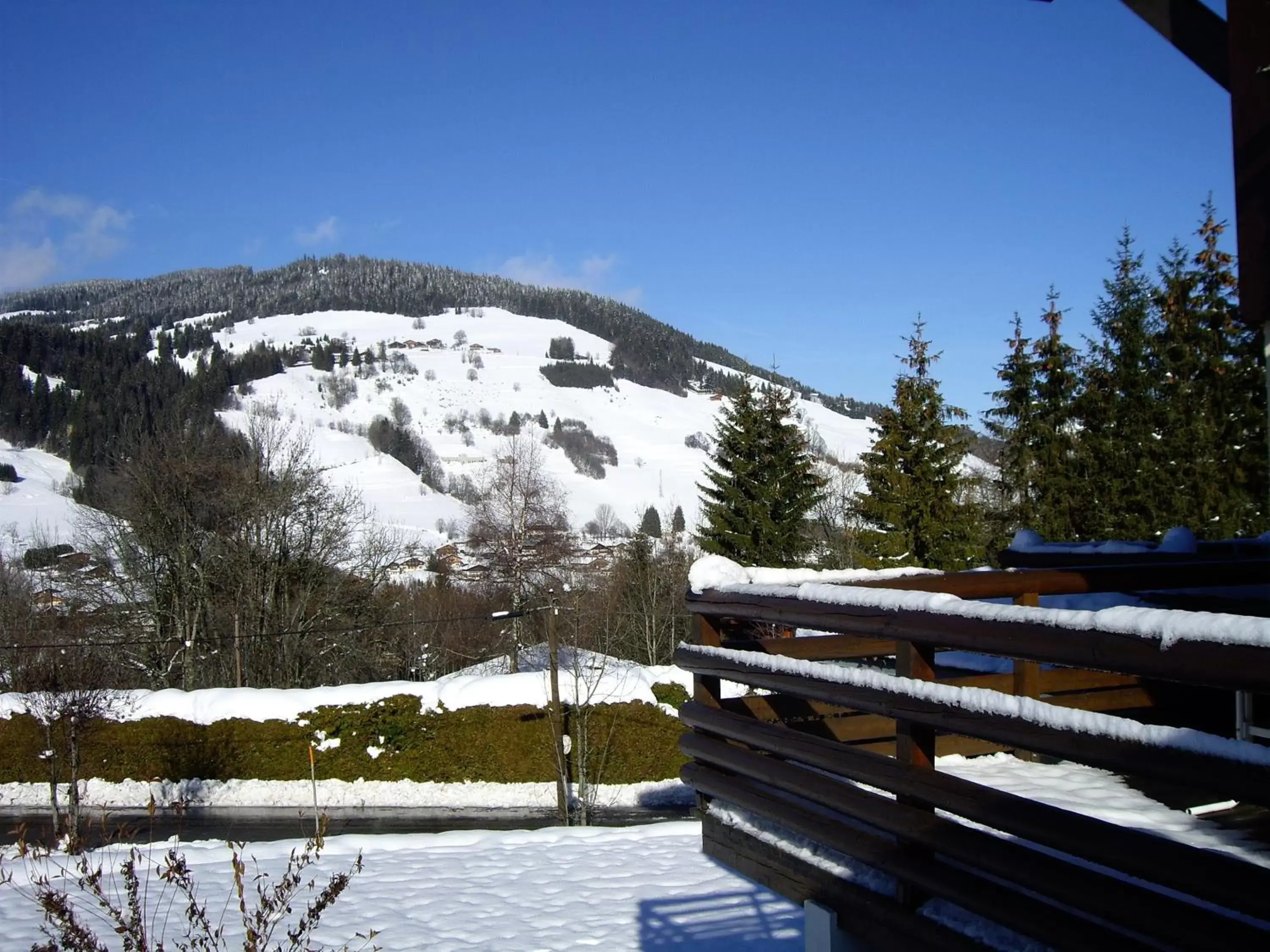 Winter in La Résidence de L'Ours