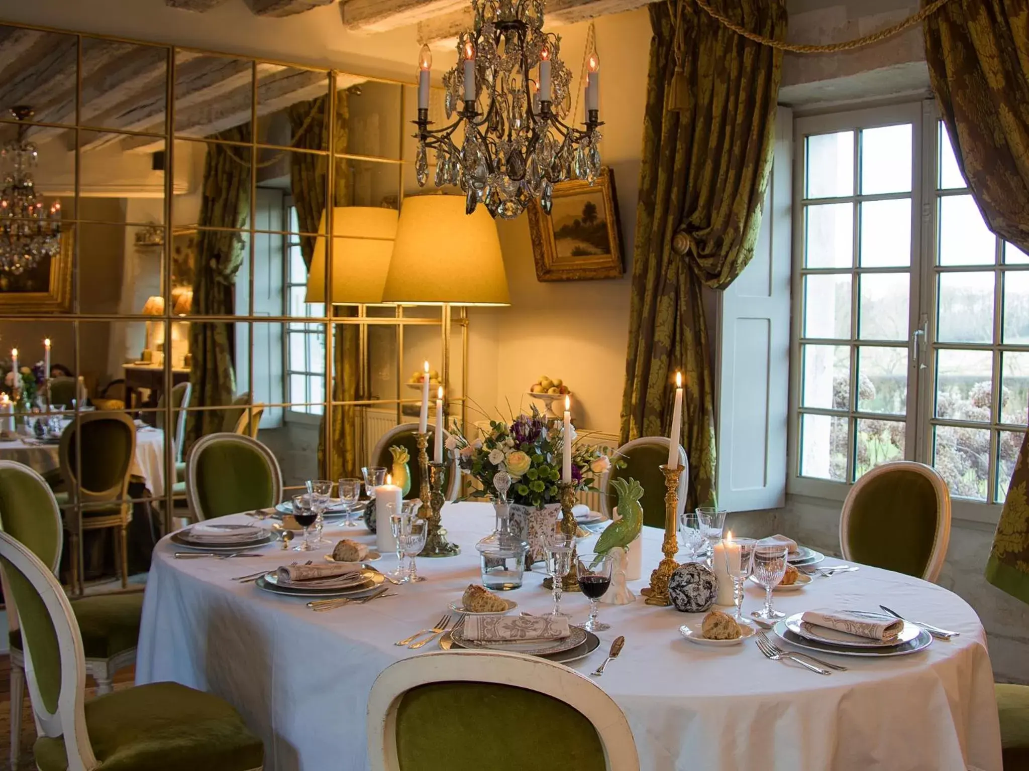 Dinner, Restaurant/Places to Eat in Le Manoir de Maucartier