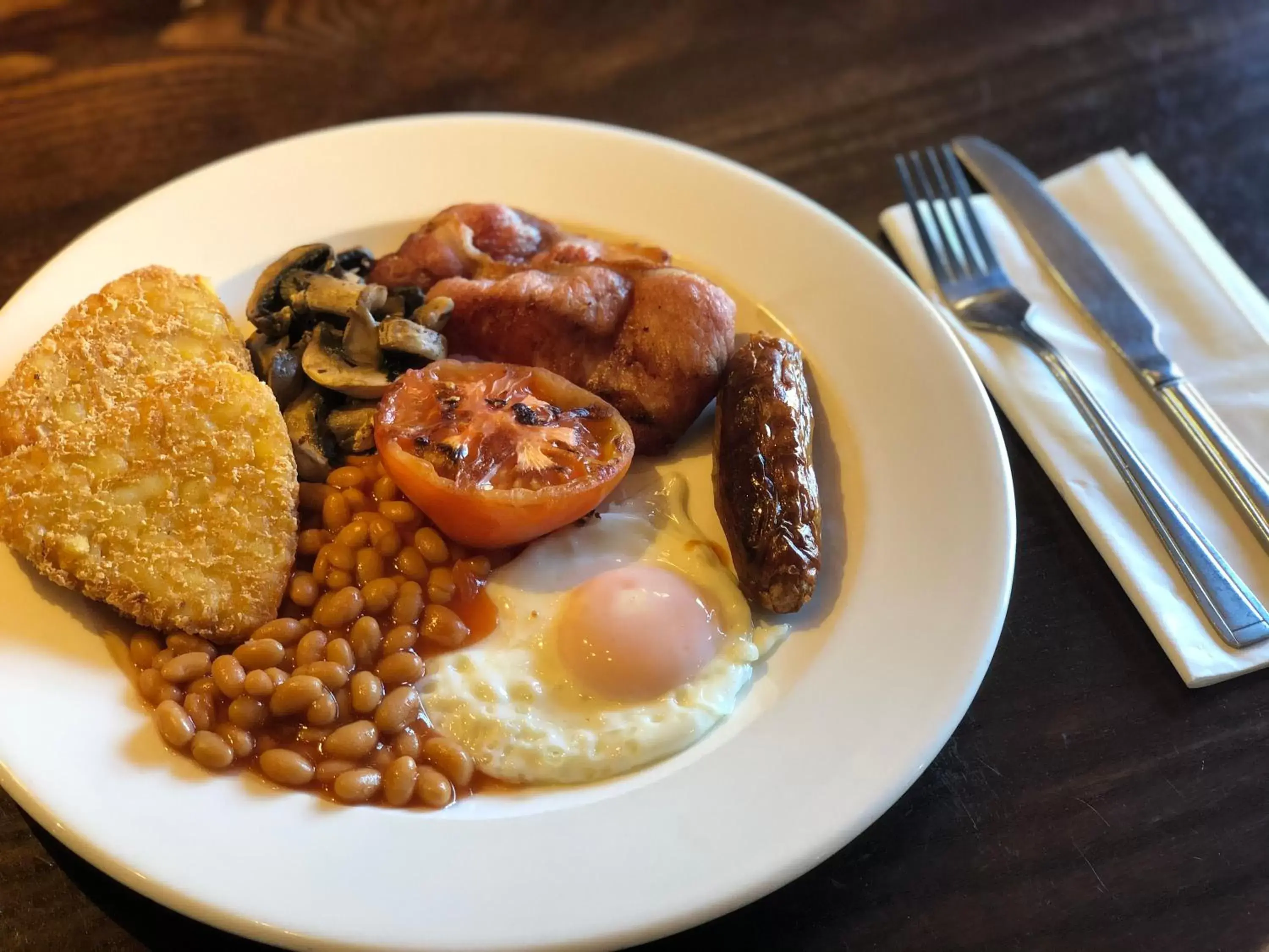 English/Irish breakfast, Food in Holmfield Arms by Greene King Inns