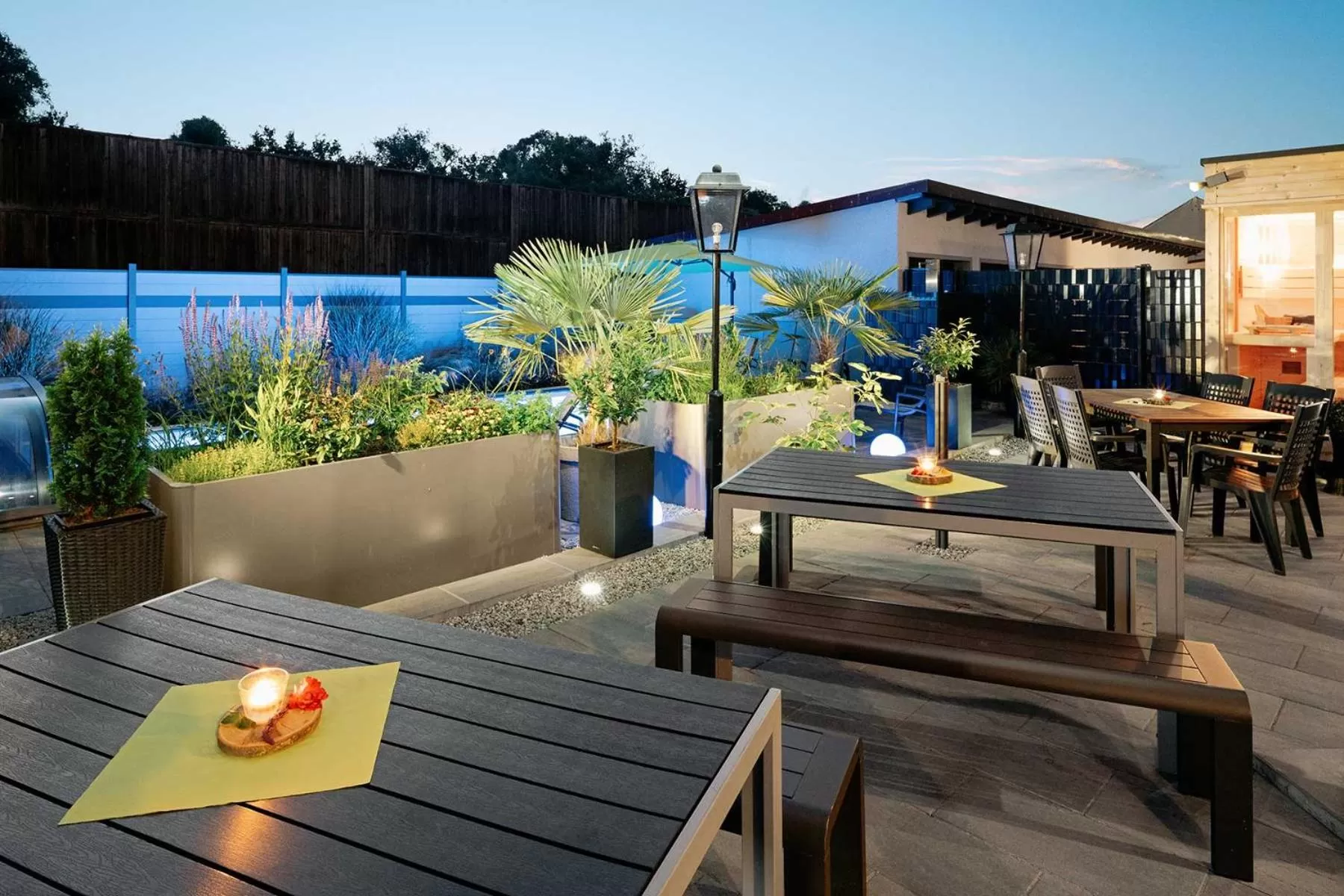 Patio in Hotel Park Cafe Reichl