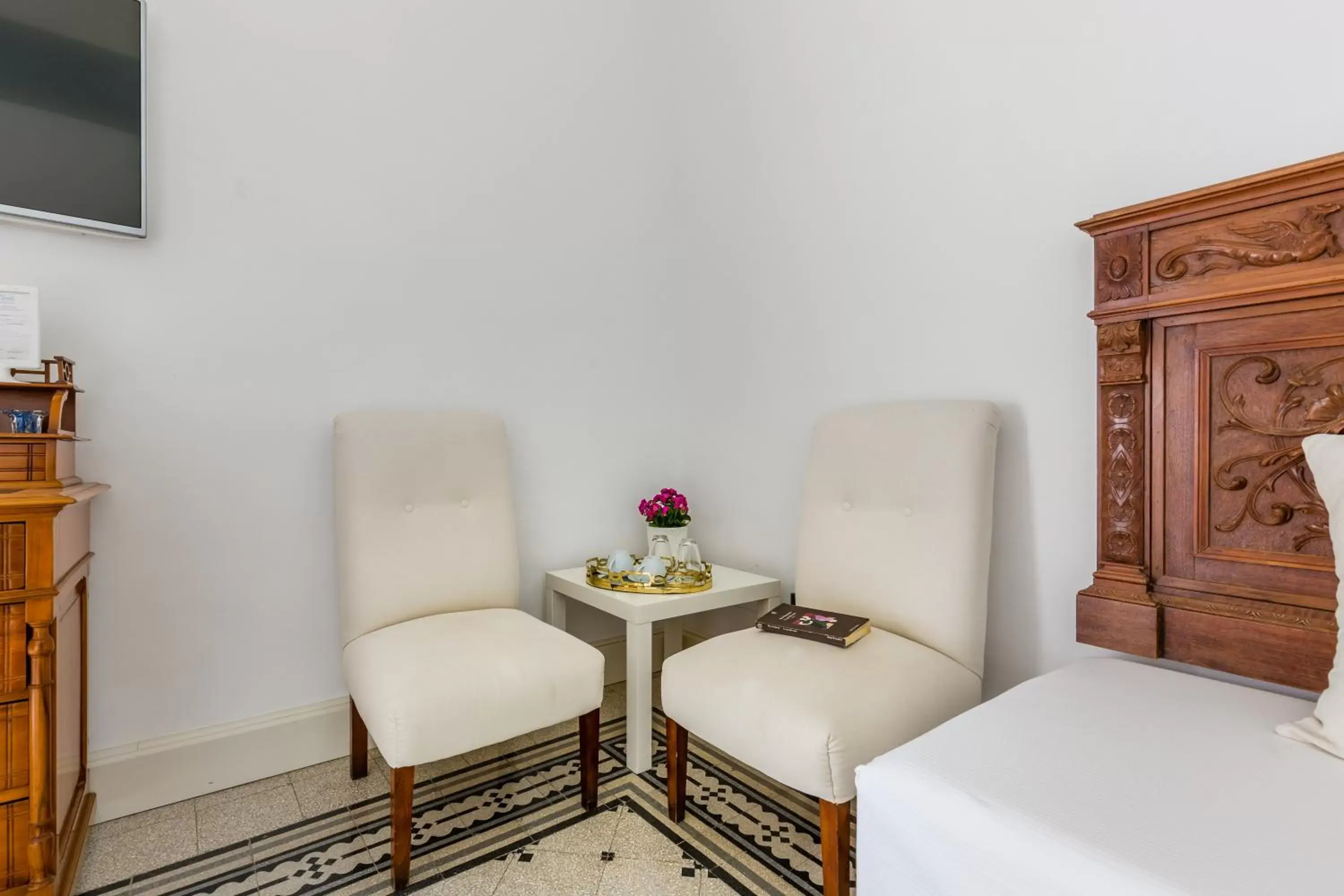 Bedroom, Dining Area in Palazzo Montalbano