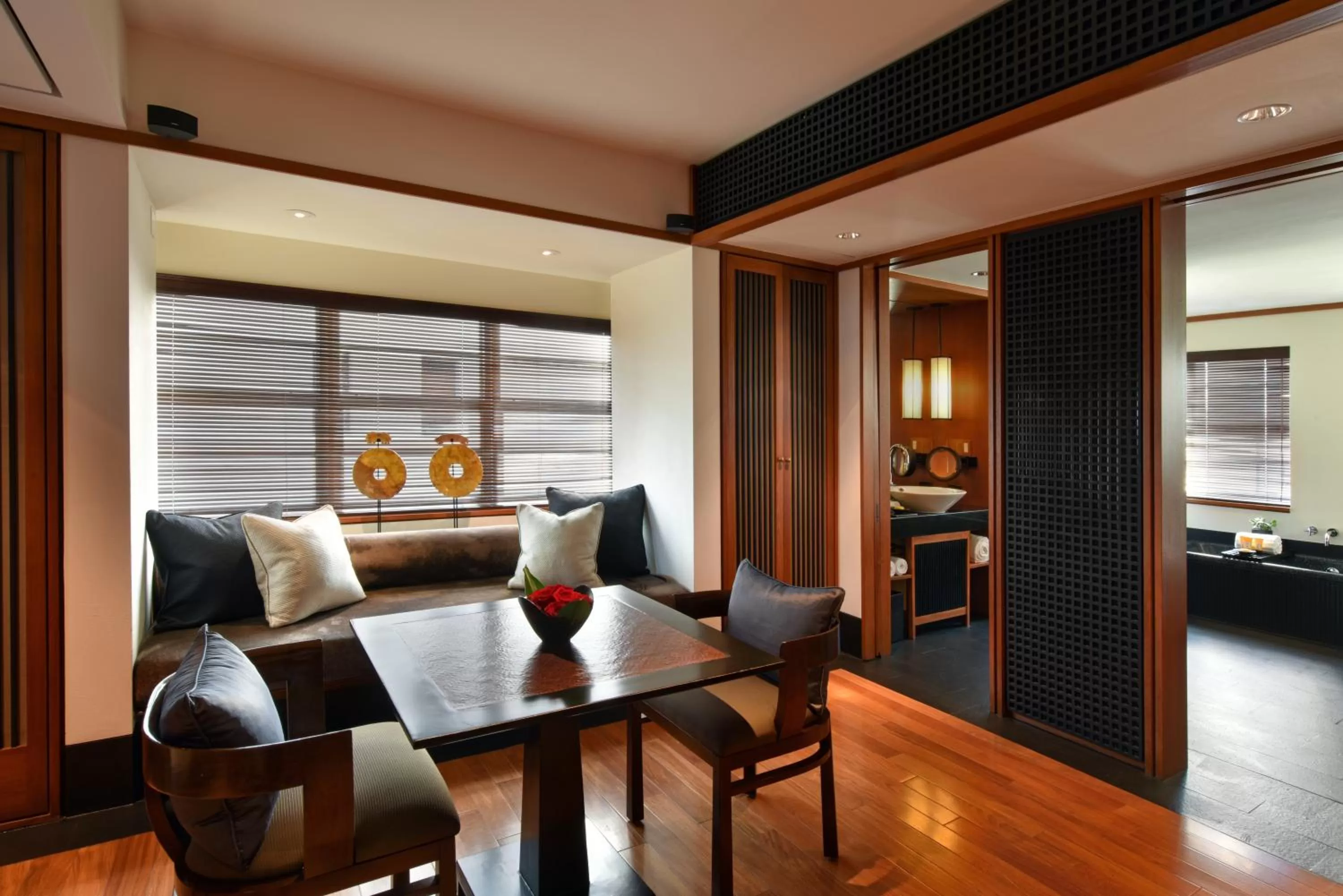 Living room in The Setai, Miami Beach