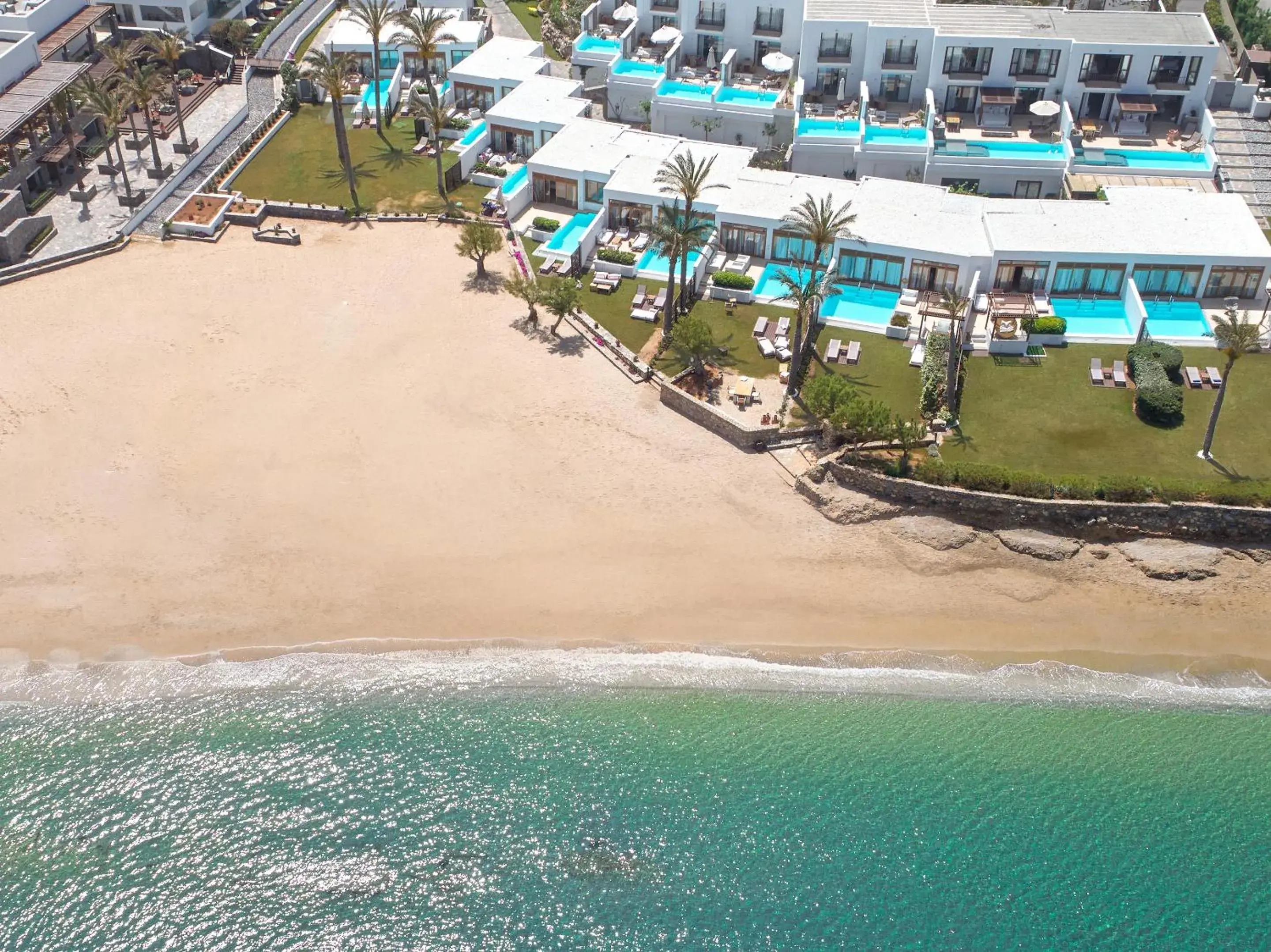 Bird's eye view, Bird's-eye View in Amirandes Grecotel Boutique Resort