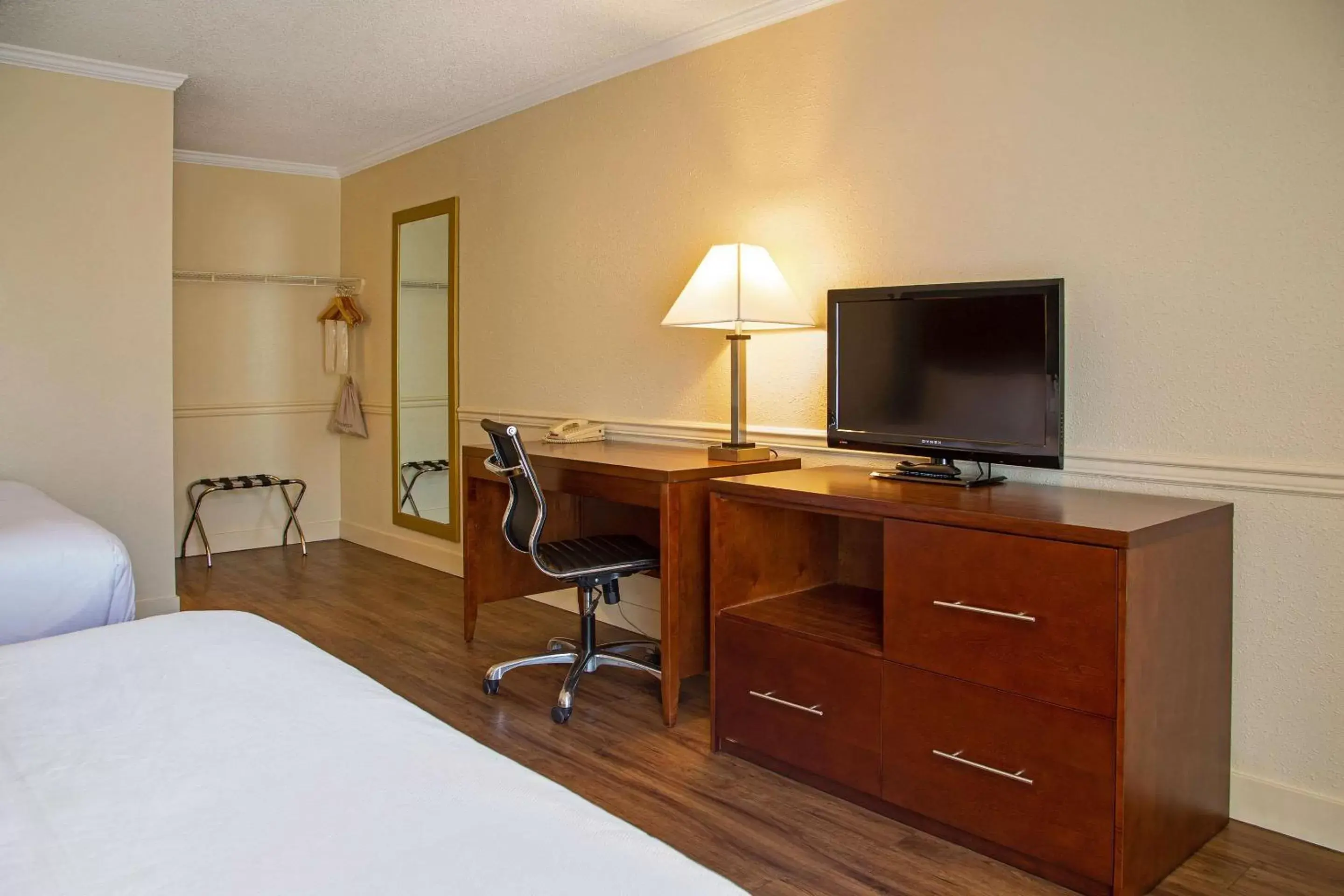 Bedroom, TV/Entertainment Center in Econo Lodge Inn & Suites