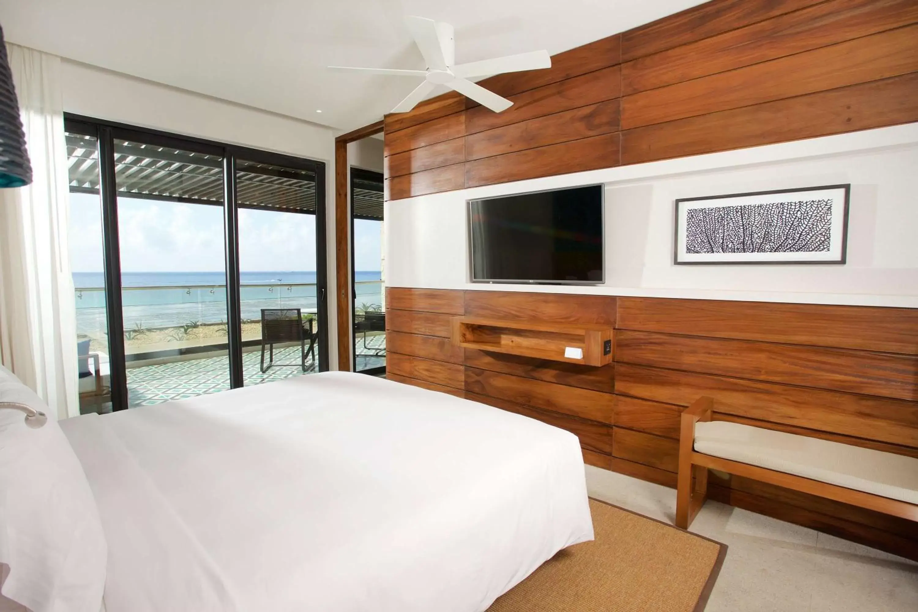 Bedroom in Grand Hyatt Playa del Carmen Resort