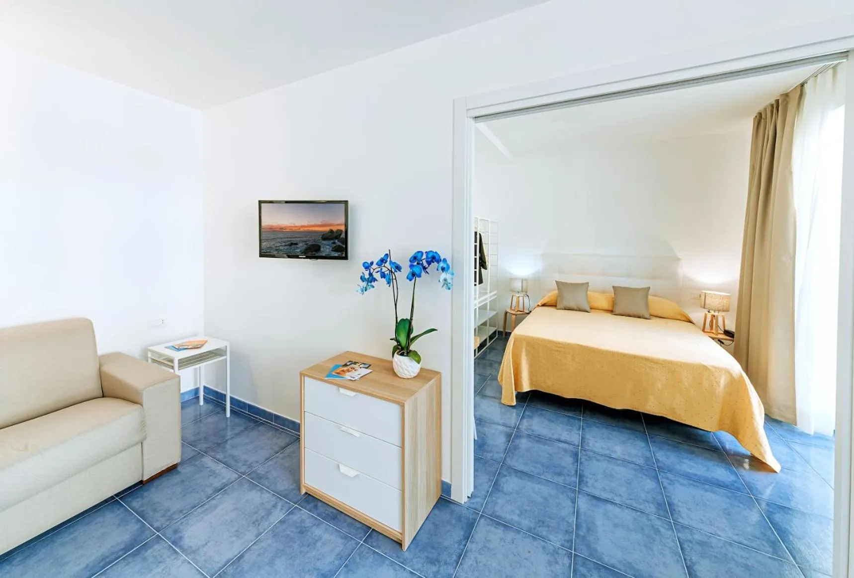 Property building, Bed in Le Canne Family Resort & Spa