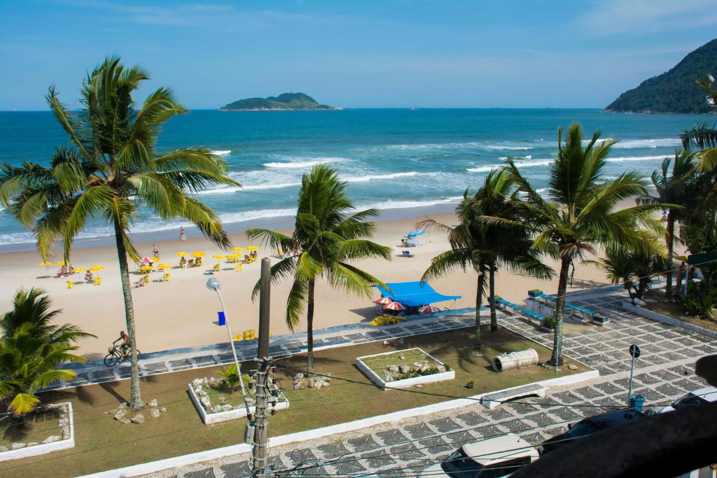 Sea View in Strand Hotel Guarujá Frente Mar