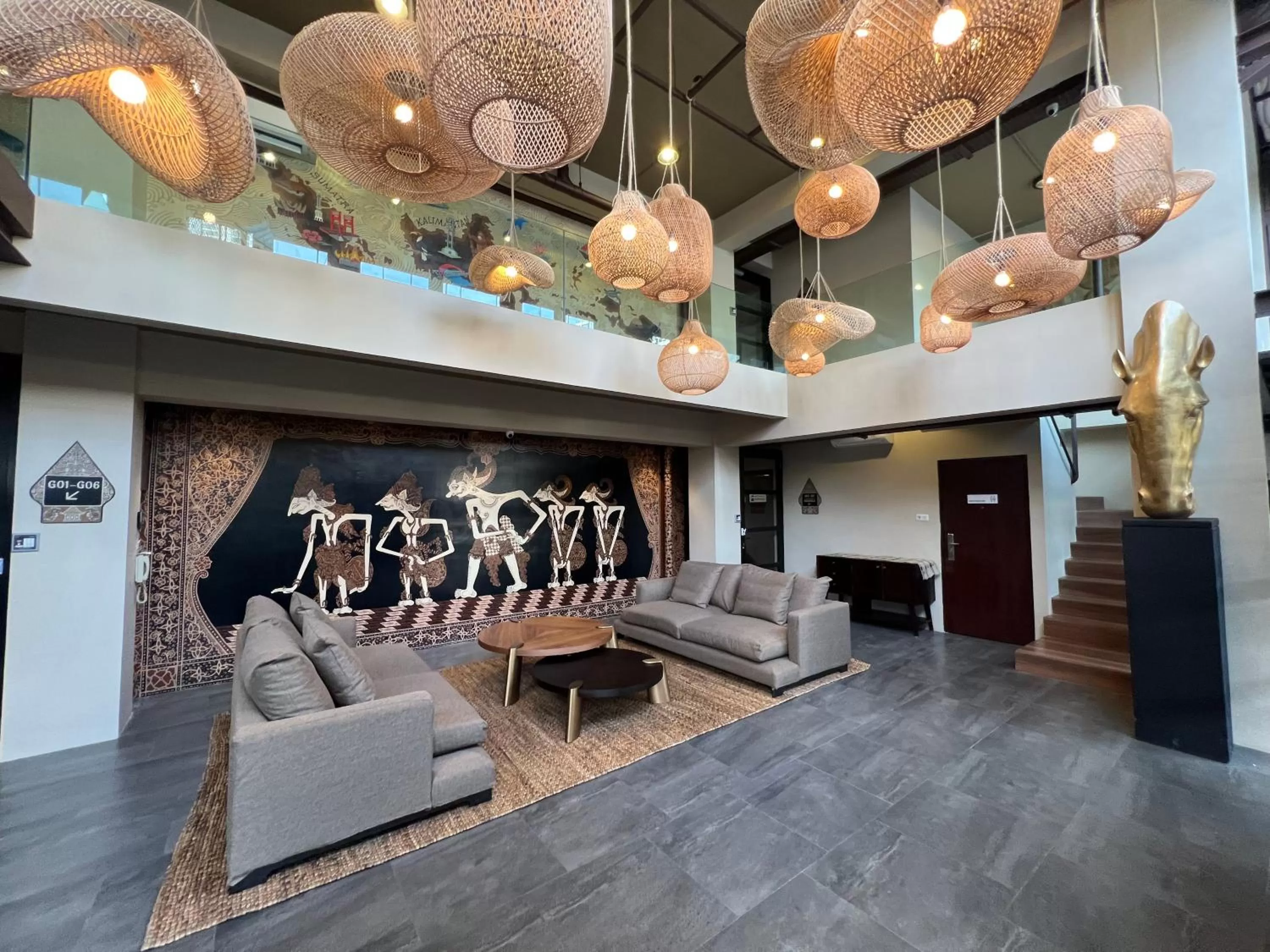 Lobby or reception in Choska Residence