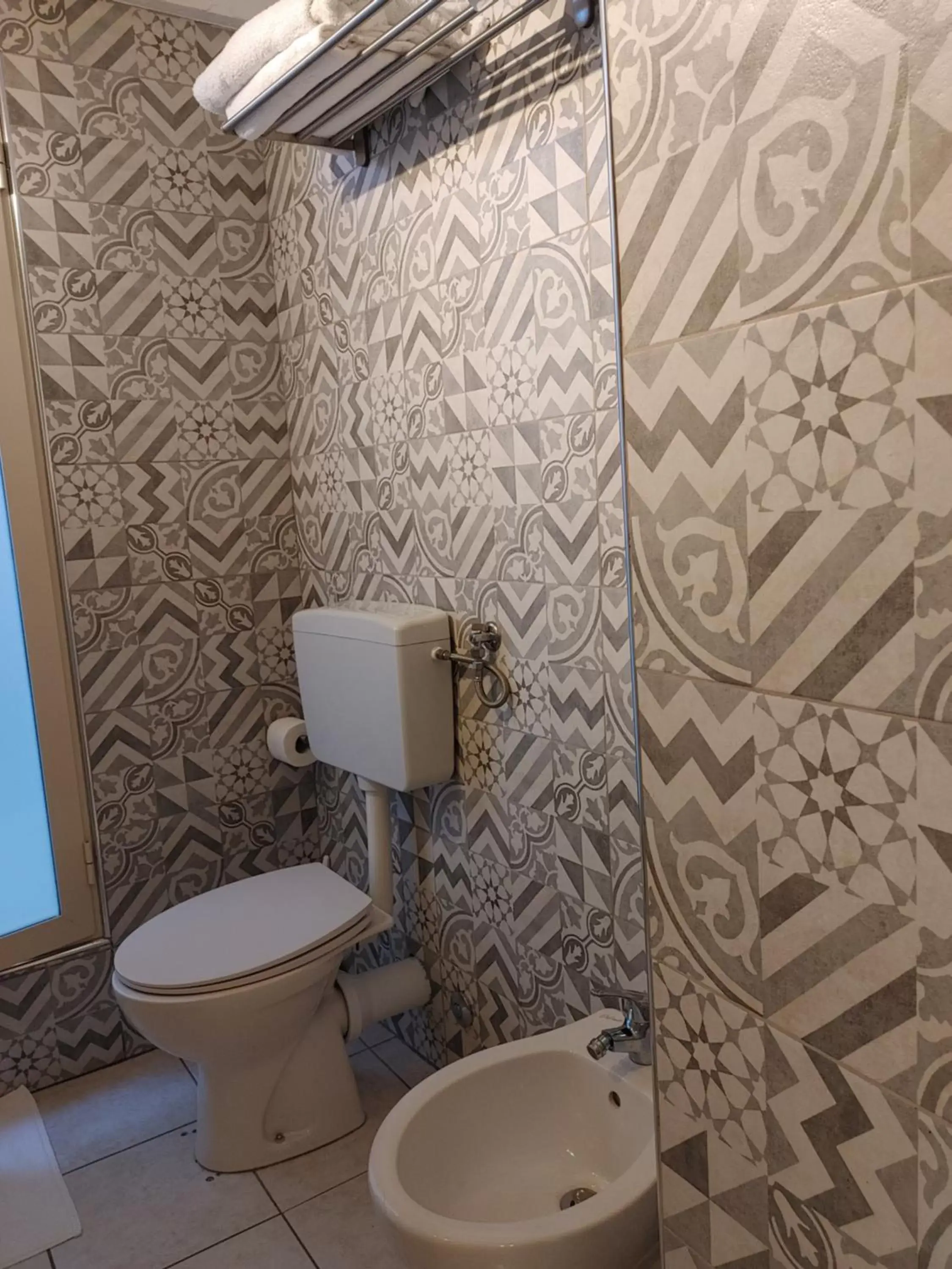 Bathroom in Hotel Biscari