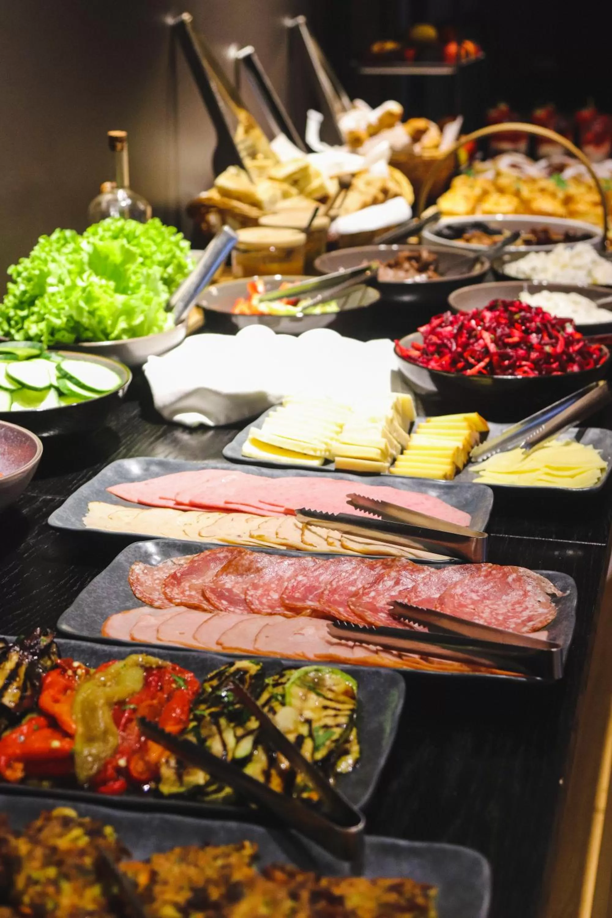 Buffet breakfast in Borjomi Bridge Hotel