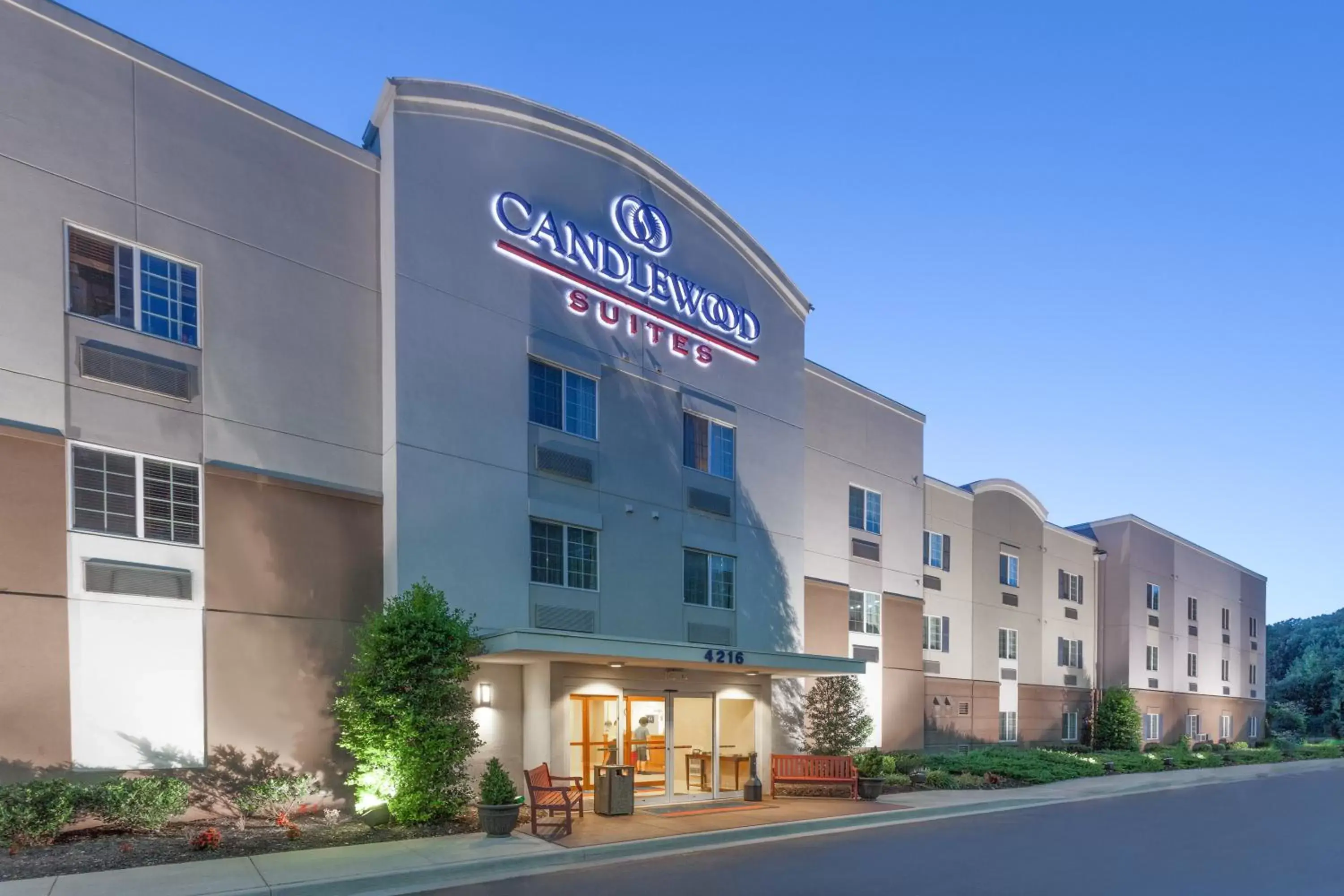 Property building in Candlewood Suites Aberdeen-Bel Air, an IHG Hotel