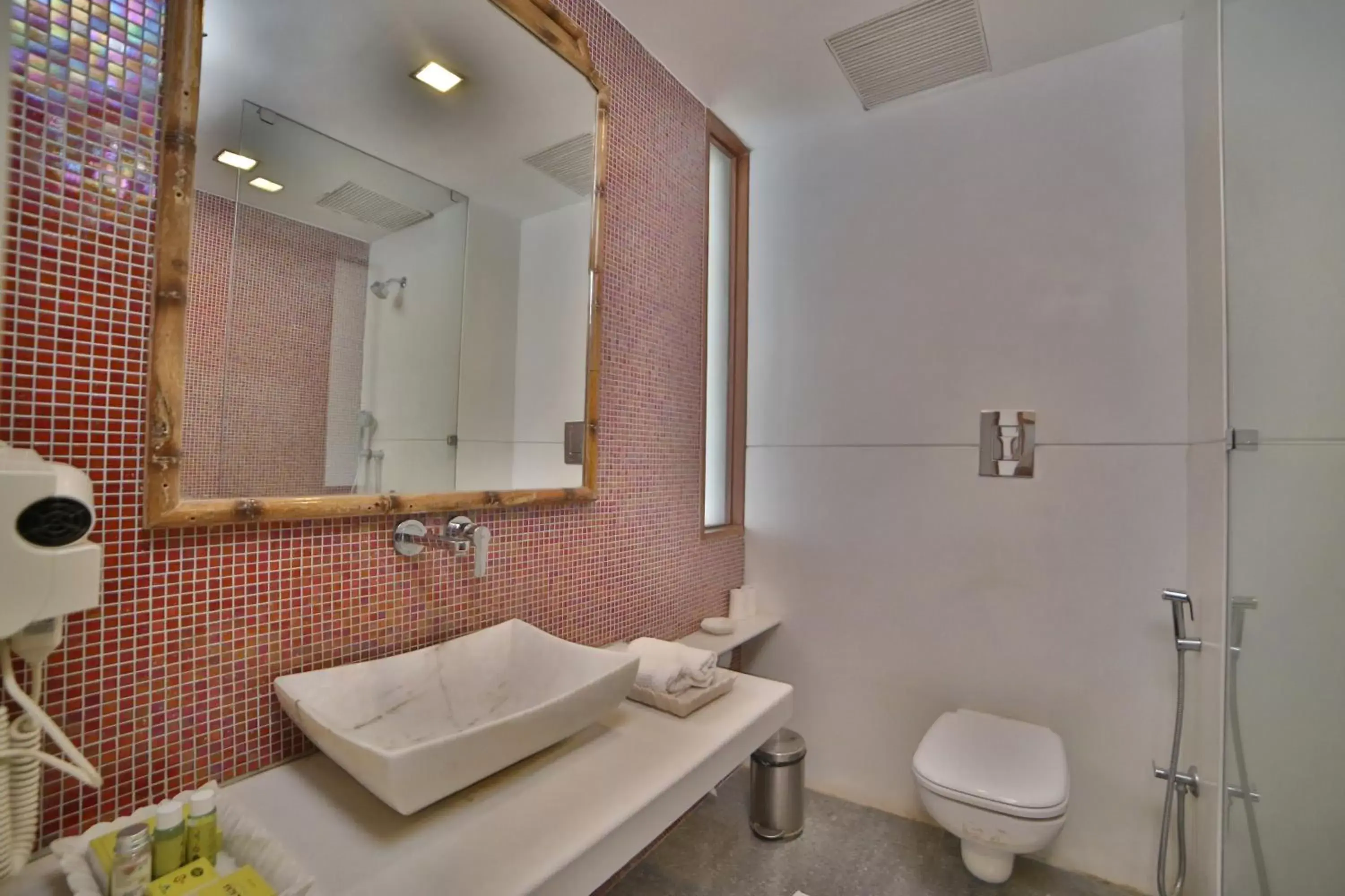 Bathroom in Jaisamand Island Resort