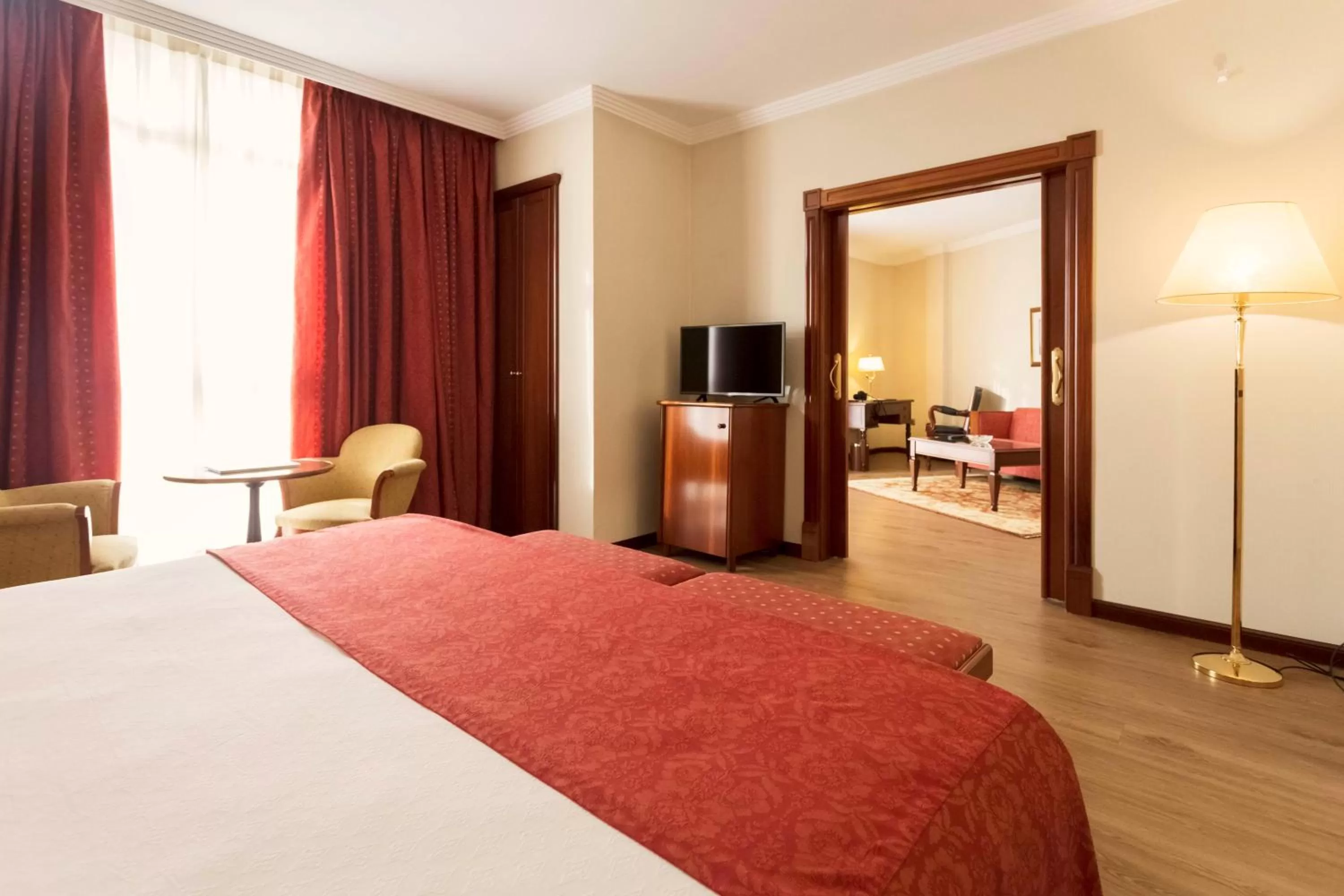 Decorative detail, Bed in Gran Hotel de Ferrol