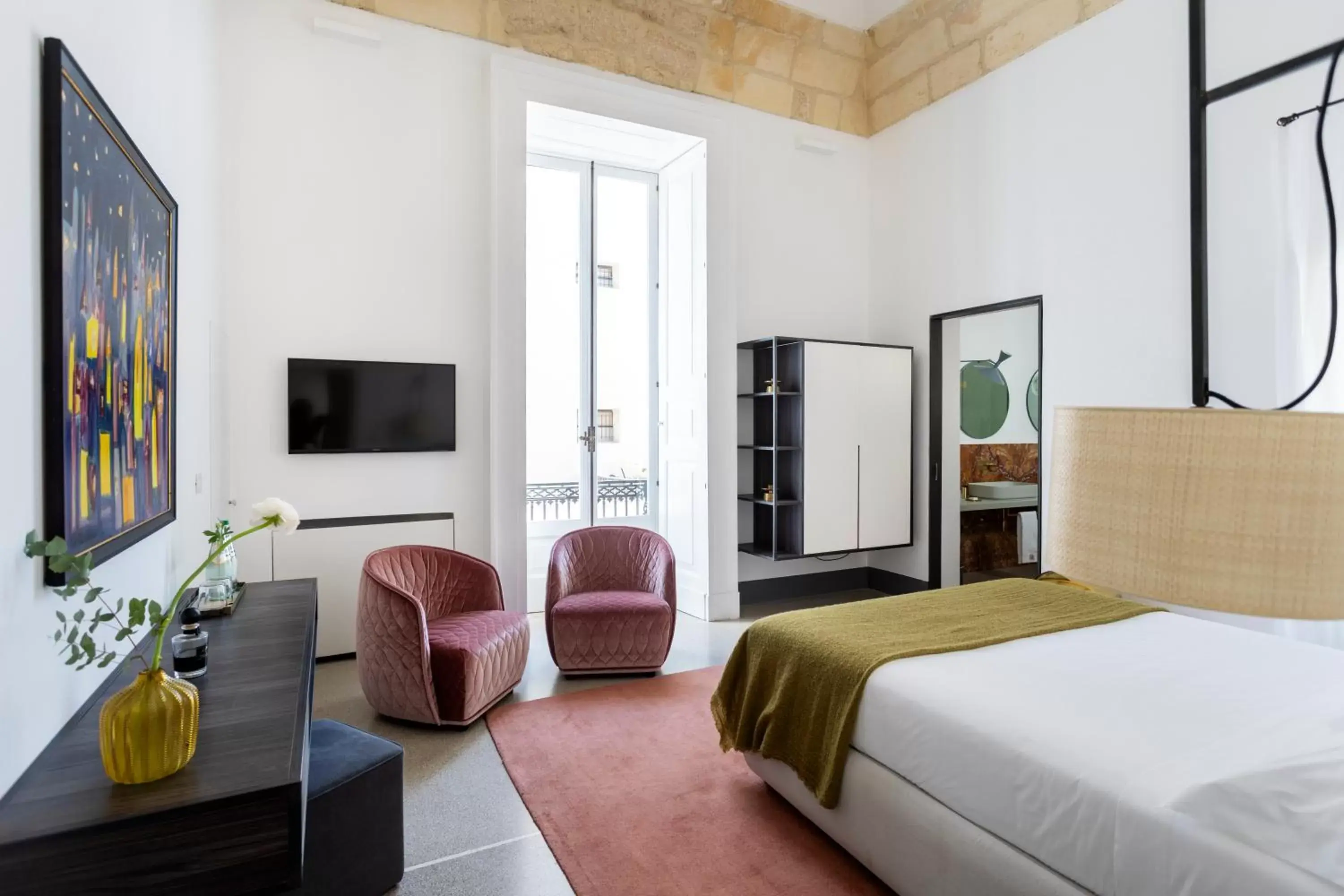 TV and multimedia, Bed in Palazzo De Noha - Boutique Hotel TV and multimedia, Bed in Palazzo De Noha - Boutique Hotel