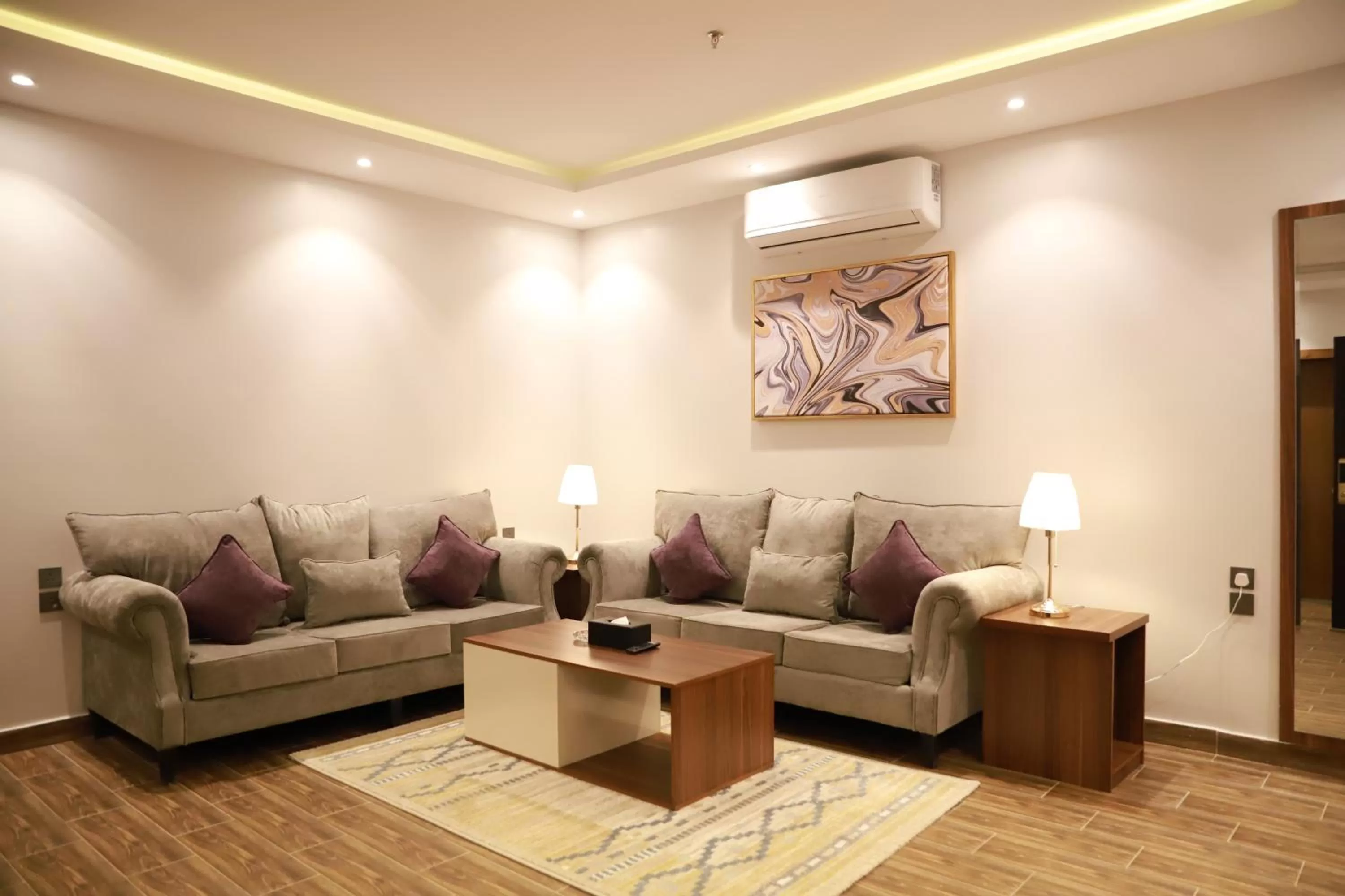 Seating area in Tulip View Hotel