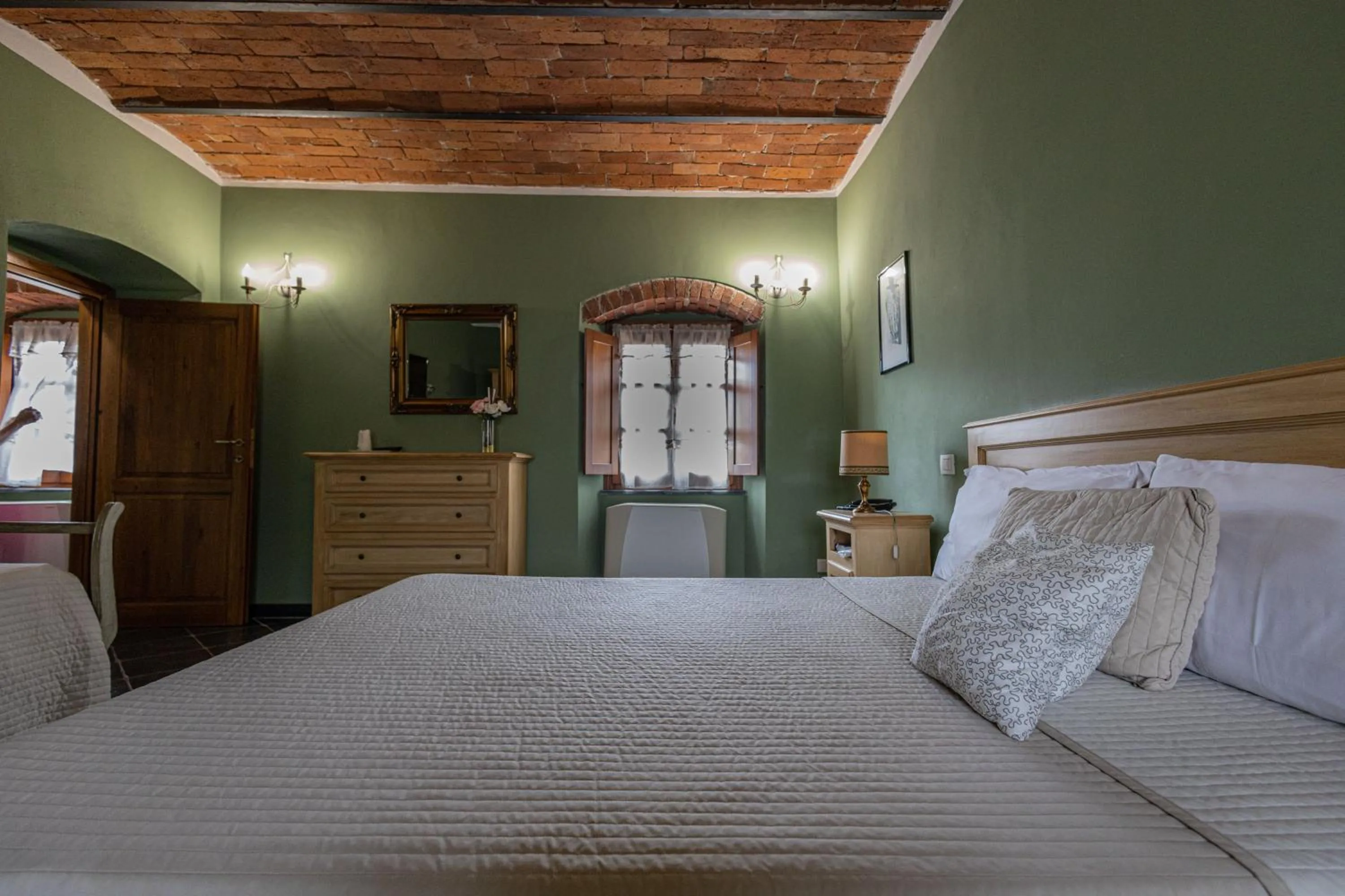 Bed in Albergo la Luna