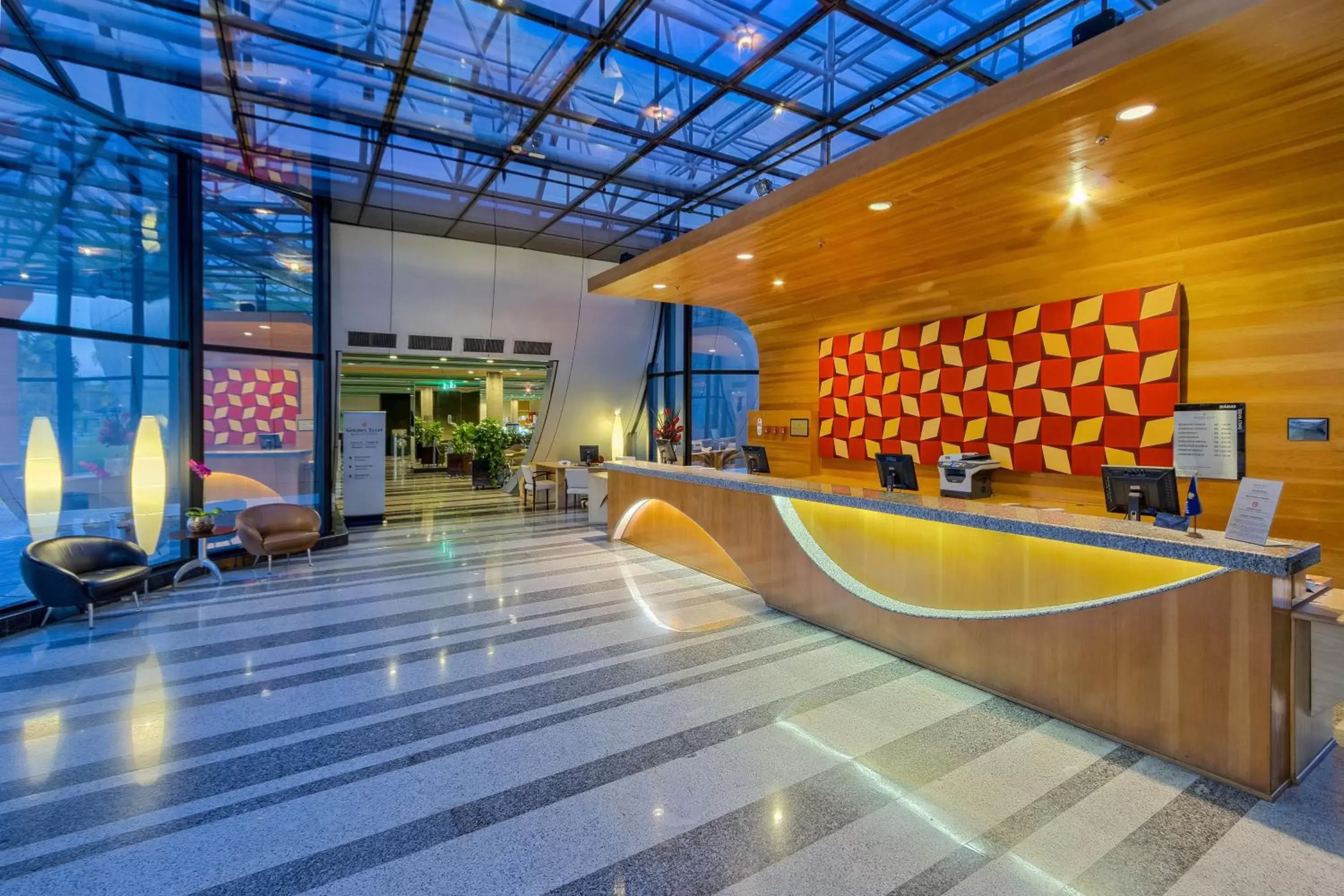 Lobby or reception, Lobby/Reception in Golden Tulip Brasília Alvorada